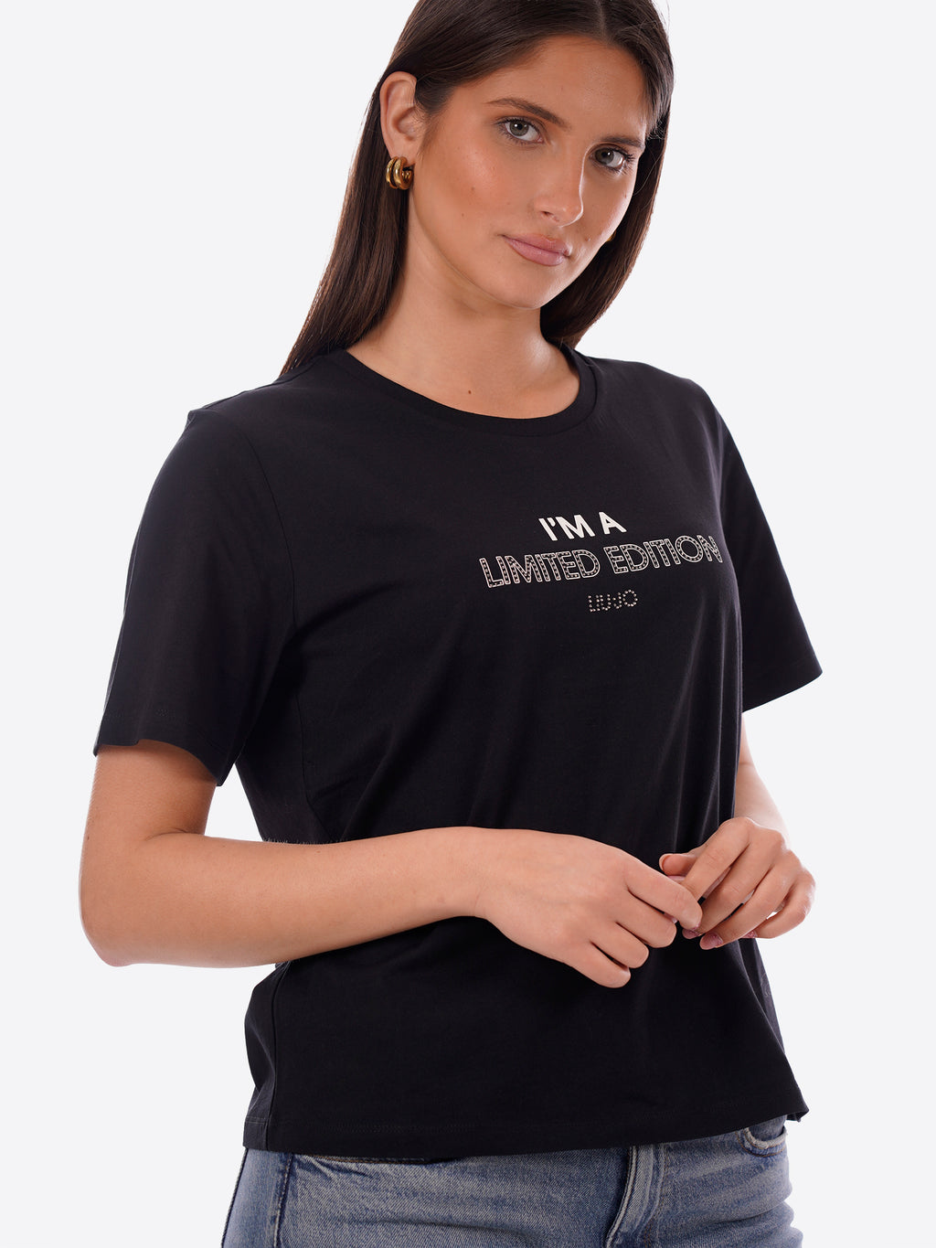 T-shirt LIU-JO SPORT da Donna - nero TA6266P9203 NERO