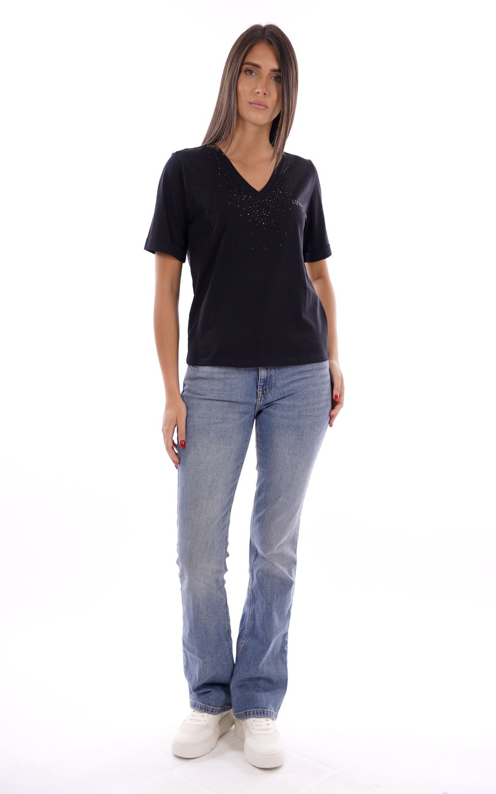 T-shirt LIU-JO SPORT da Donna - nero TA628422222 NERO