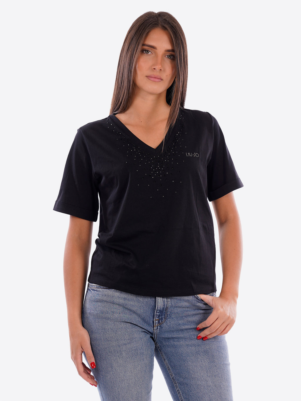 T-shirt LIU-JO SPORT da Donna - nero TA628422222 NERO