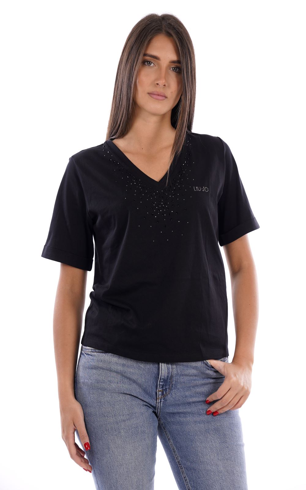 T-shirt LIU-JO SPORT da Donna - nero TA628422222 NERO