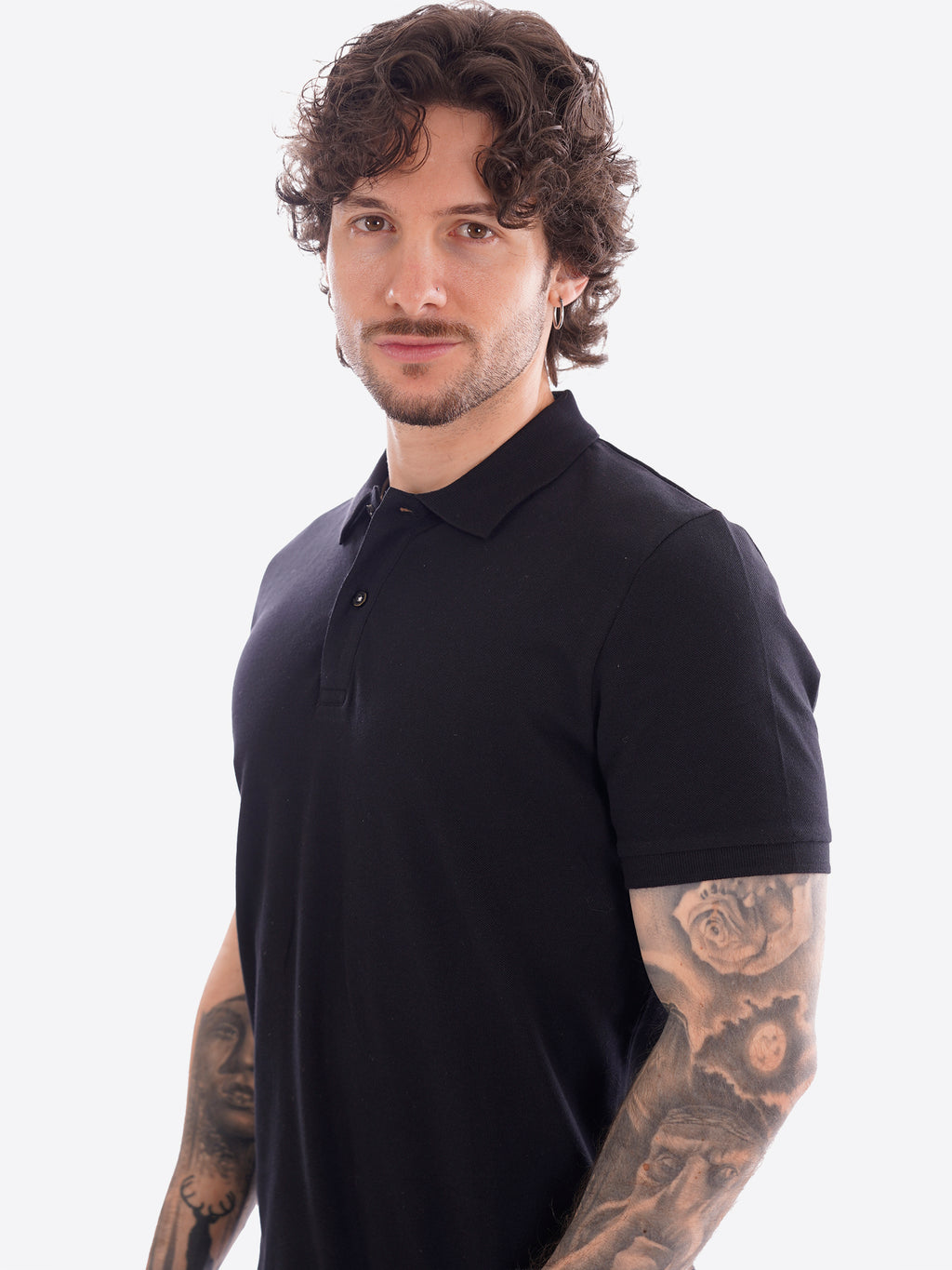 Polo MARK UP da Uomo - nero MK11001BLK