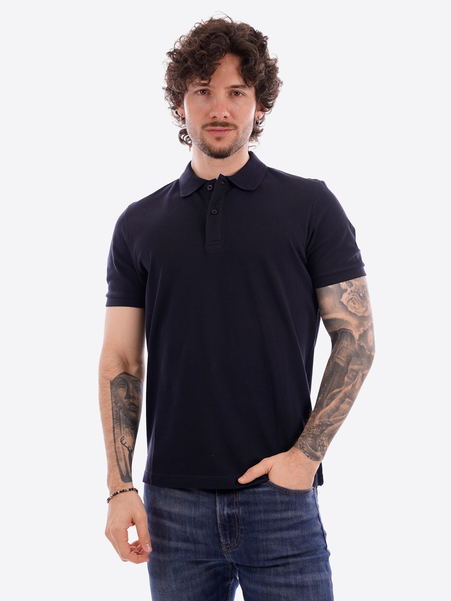 Polo MARK UP da Uomo - nero MK11001BLU