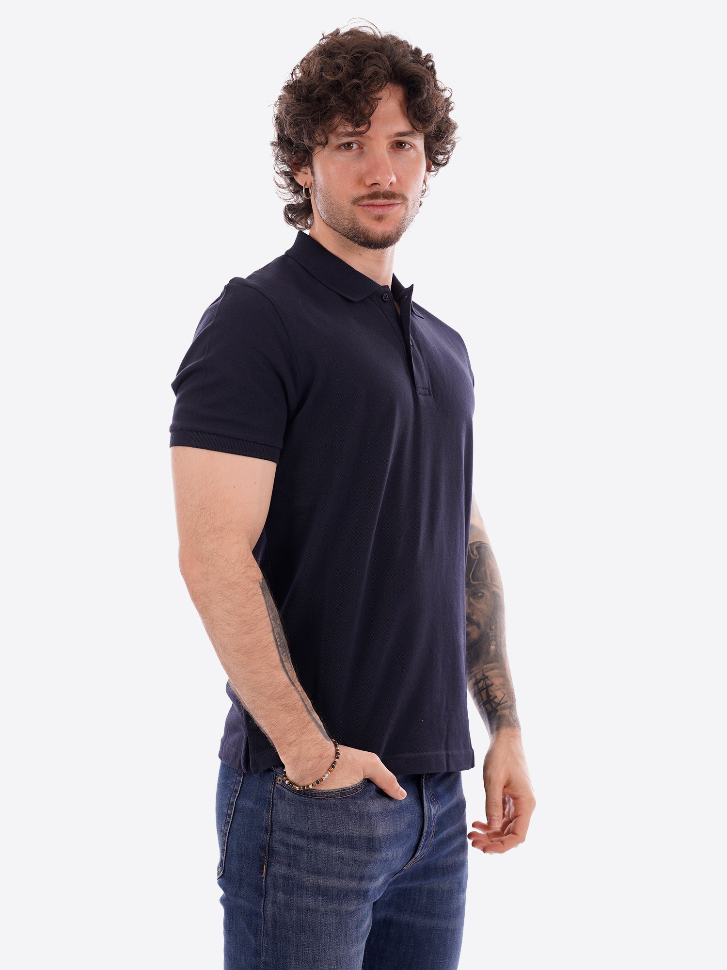 Polo MARK UP da Uomo - nero MK11001BLU
