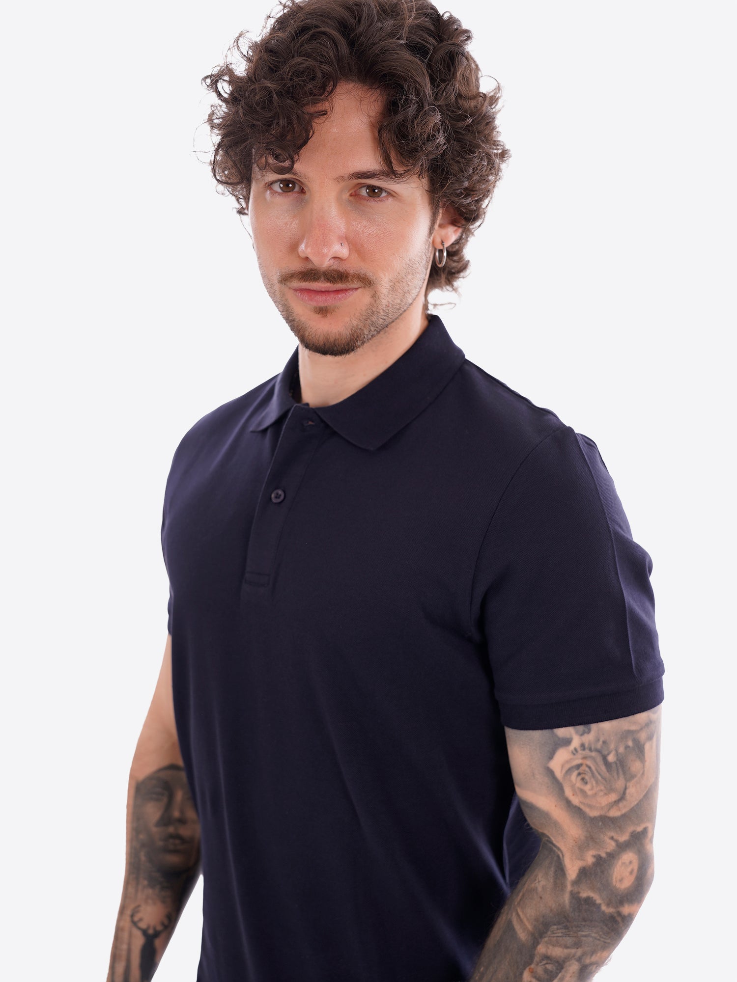 Polo MARK UP da Uomo - nero MK11001BLU