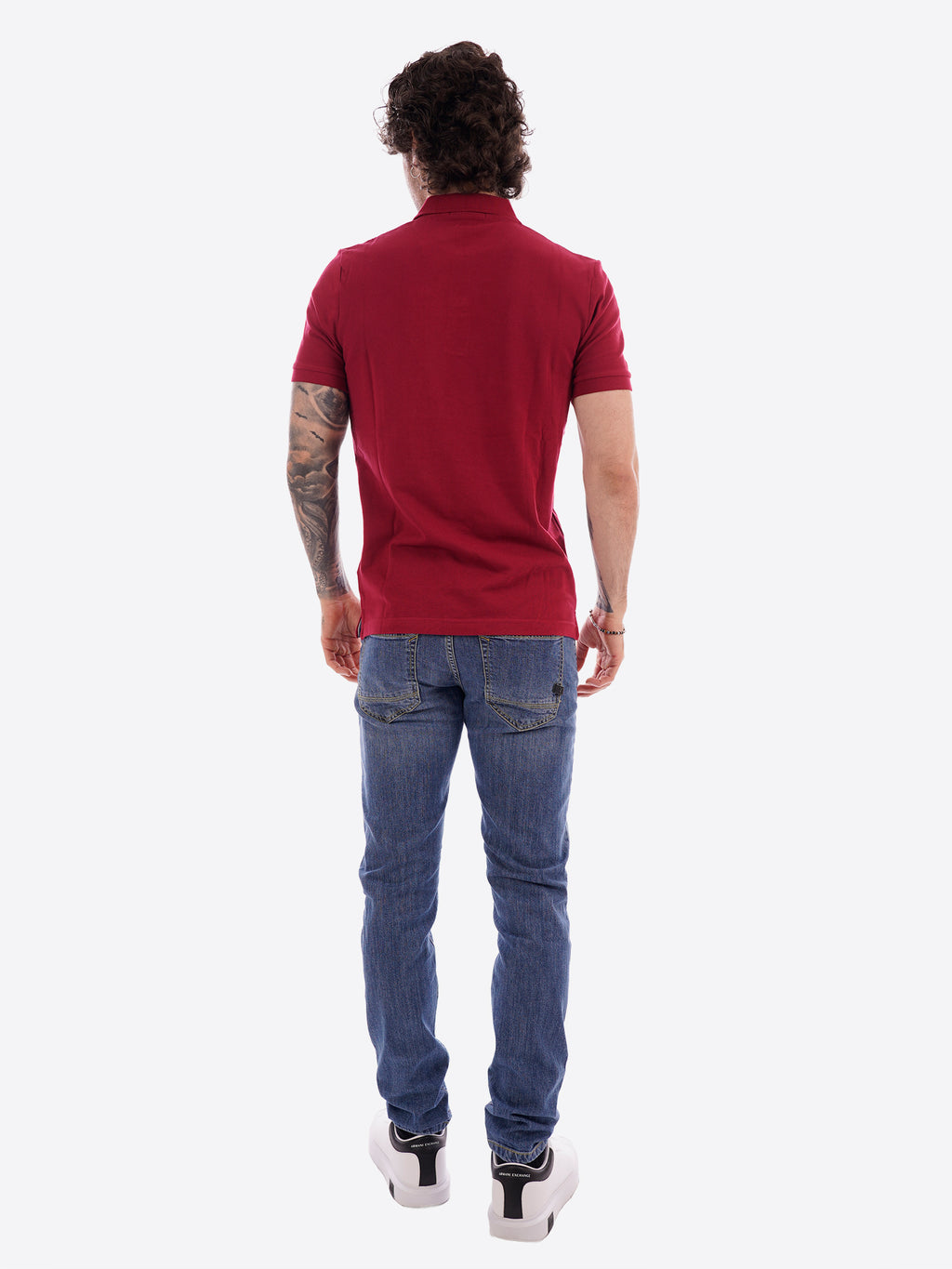Polo MARK UP da Uomo - rosso MK11001LAMPONE