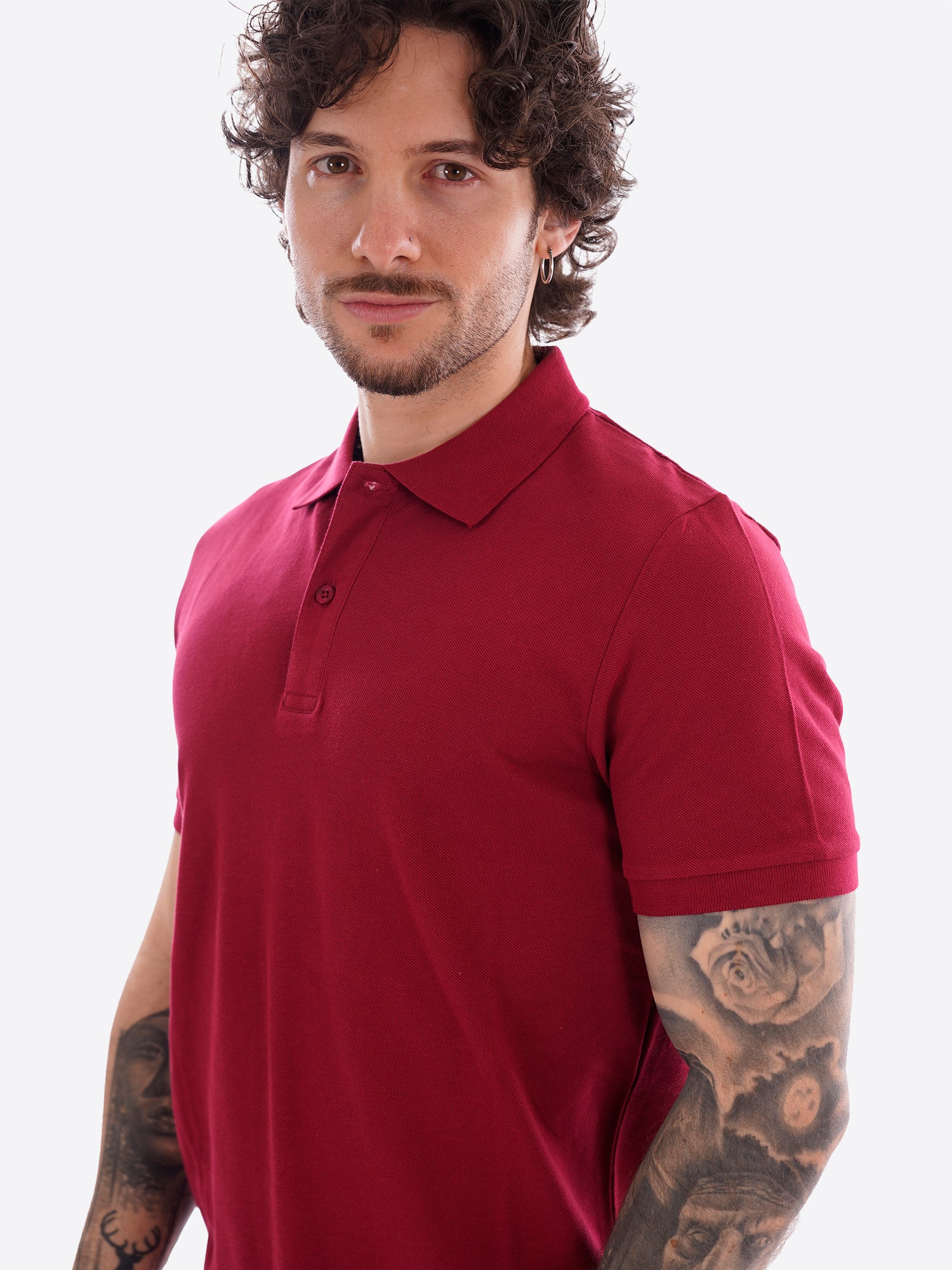Polo MARK UP da Uomo - rosso MK11001LAMPONE