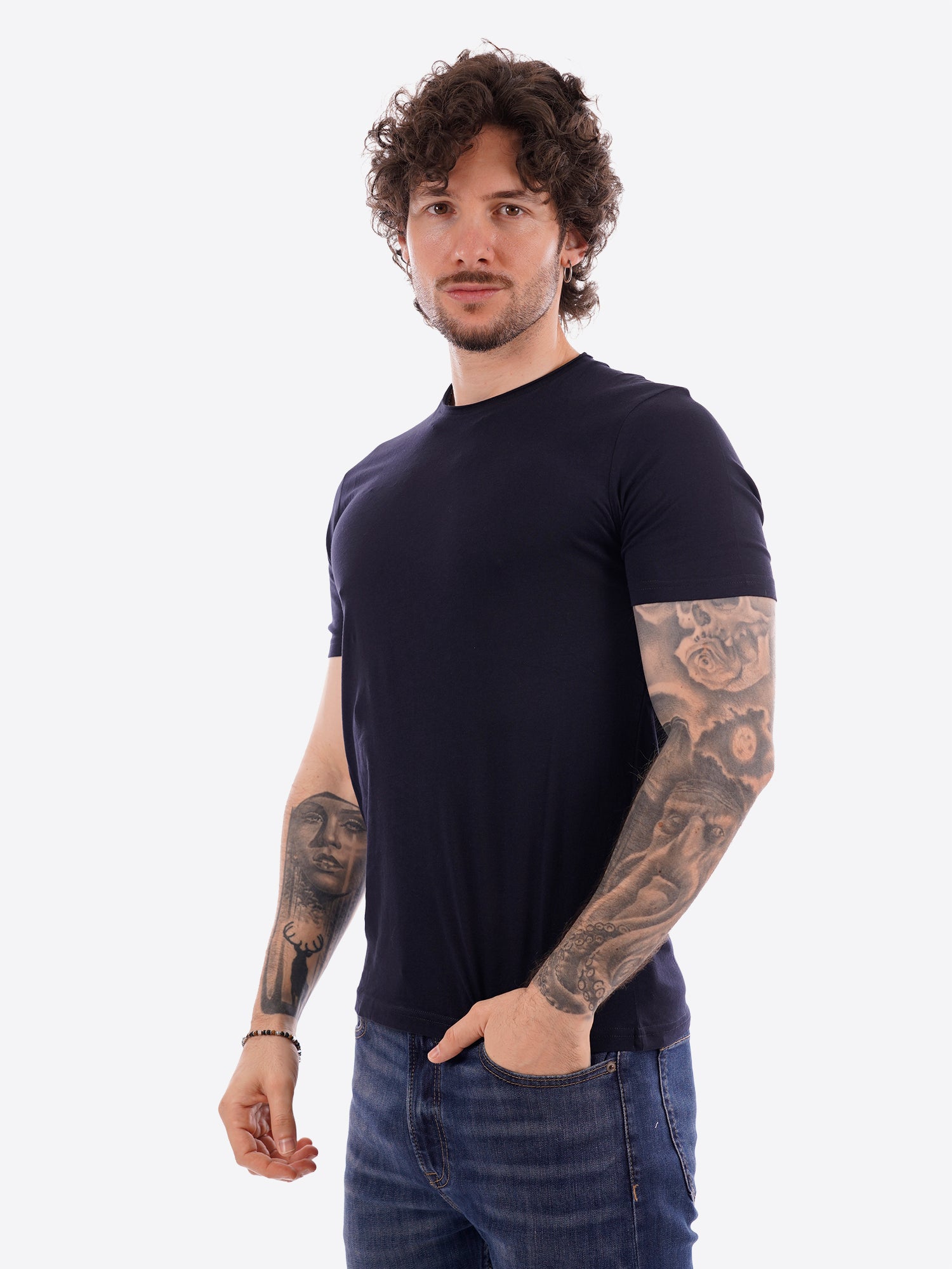 T-shirt MARK UP da Uomo - blu MK11009BLU