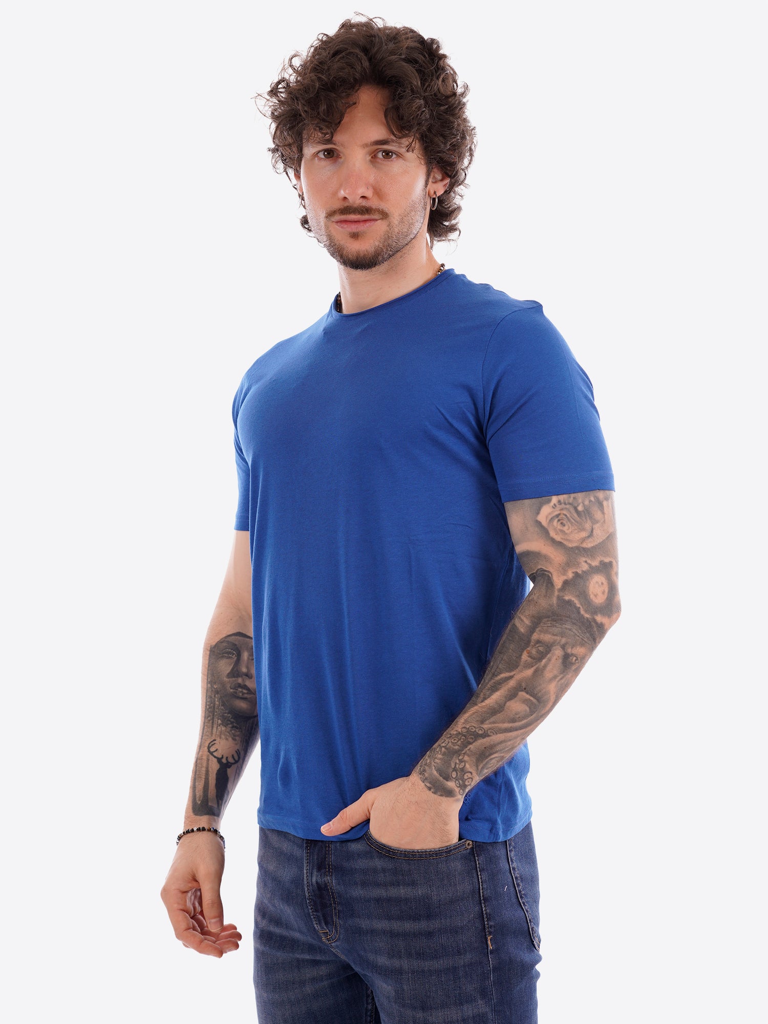 T-shirt MARK UP da Uomo - blu MK11009ROYAL