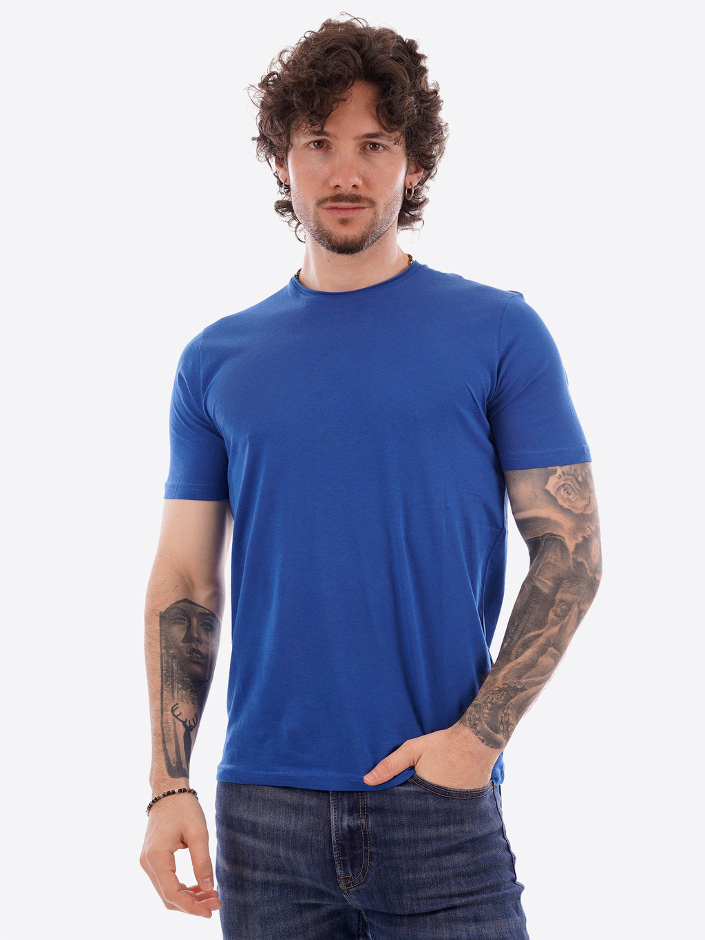 T-shirt MARK UP da Uomo - blu MK11009ROYAL