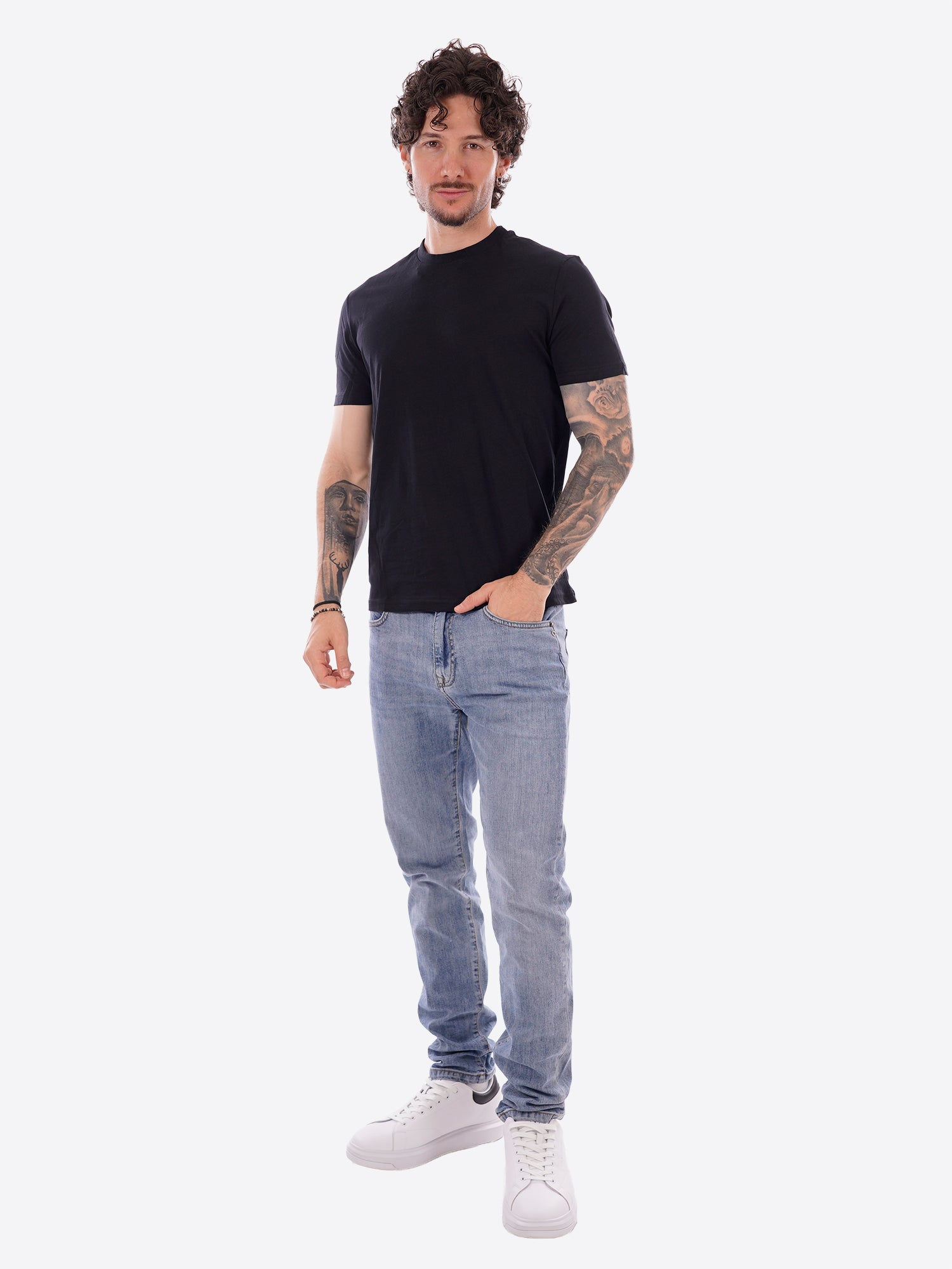 T-shirt MARK UP da Uomo - nero MK11013BLK