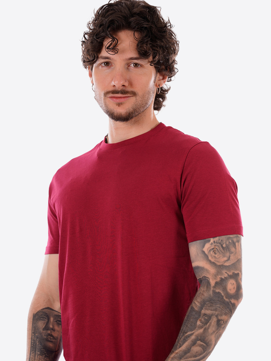 T-shirt MARK UP da Uomo - rosso MK11013LAMPONE
