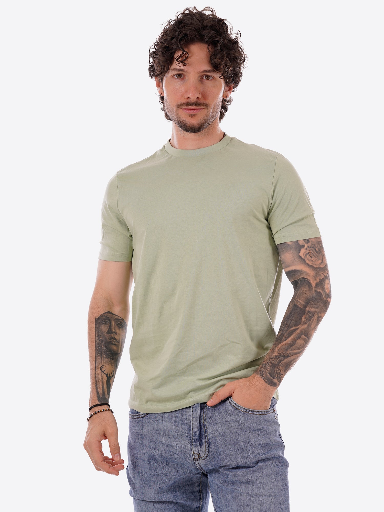 T-shirt MARK UP da Uomo - MK11013MENTA