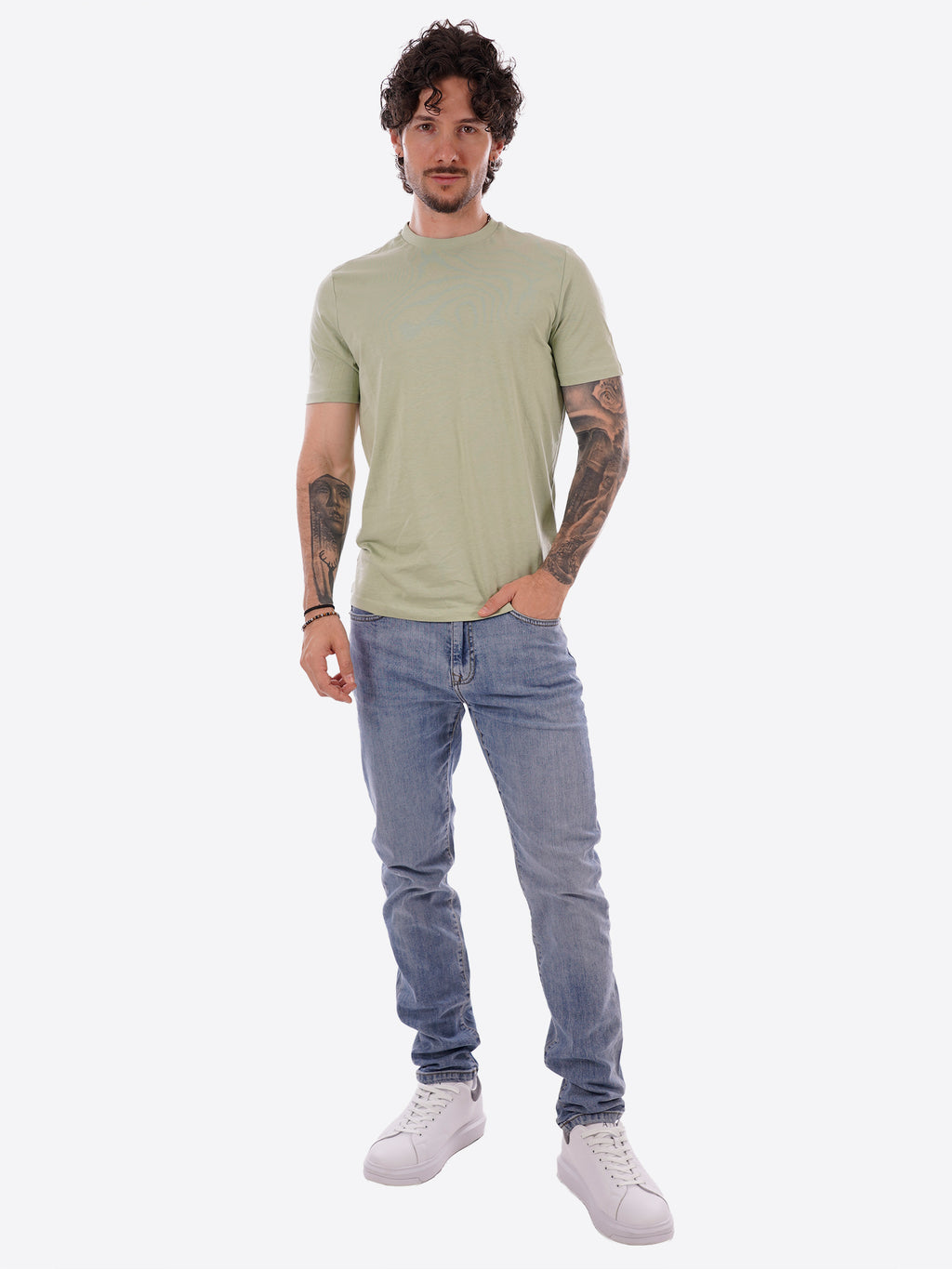 T-shirt MARK UP da Uomo - MK11013MENTA