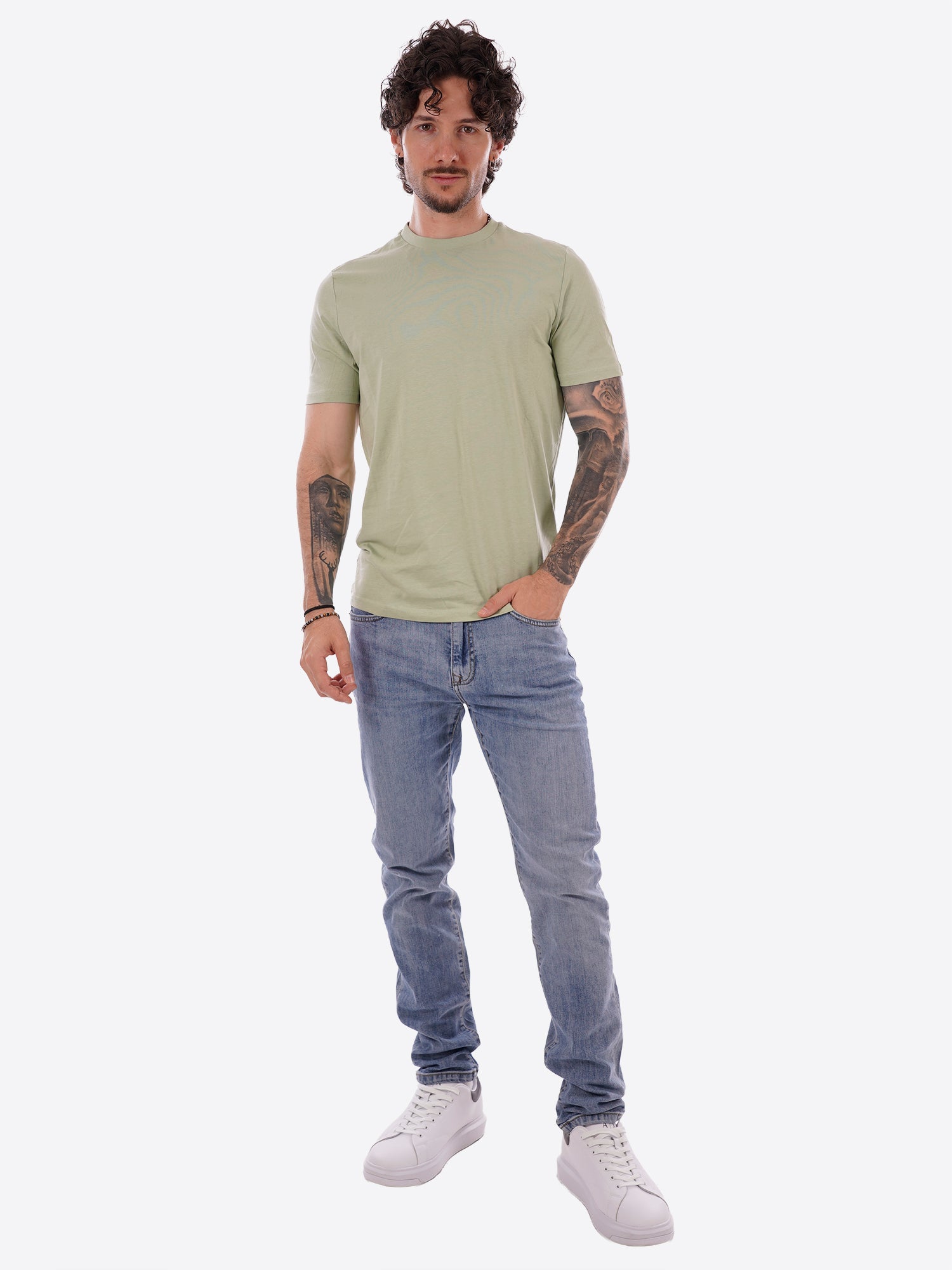 T-shirt MARK UP da Uomo - MK11013MENTA