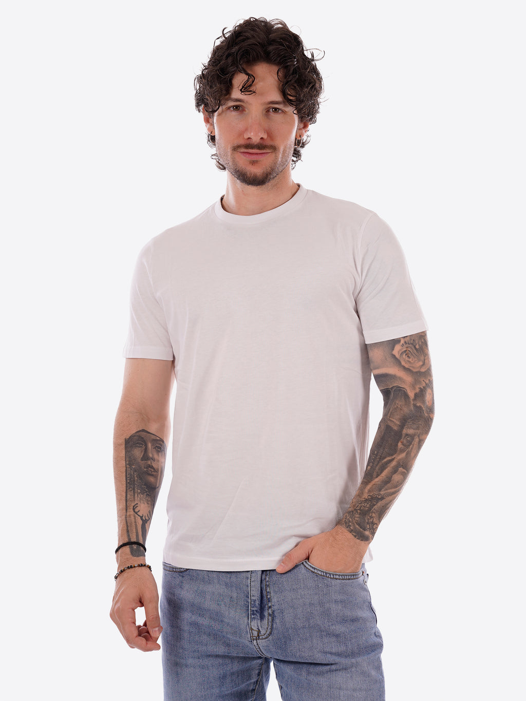 T-shirt MARK UP da Uomo - bianco MK11013WHT