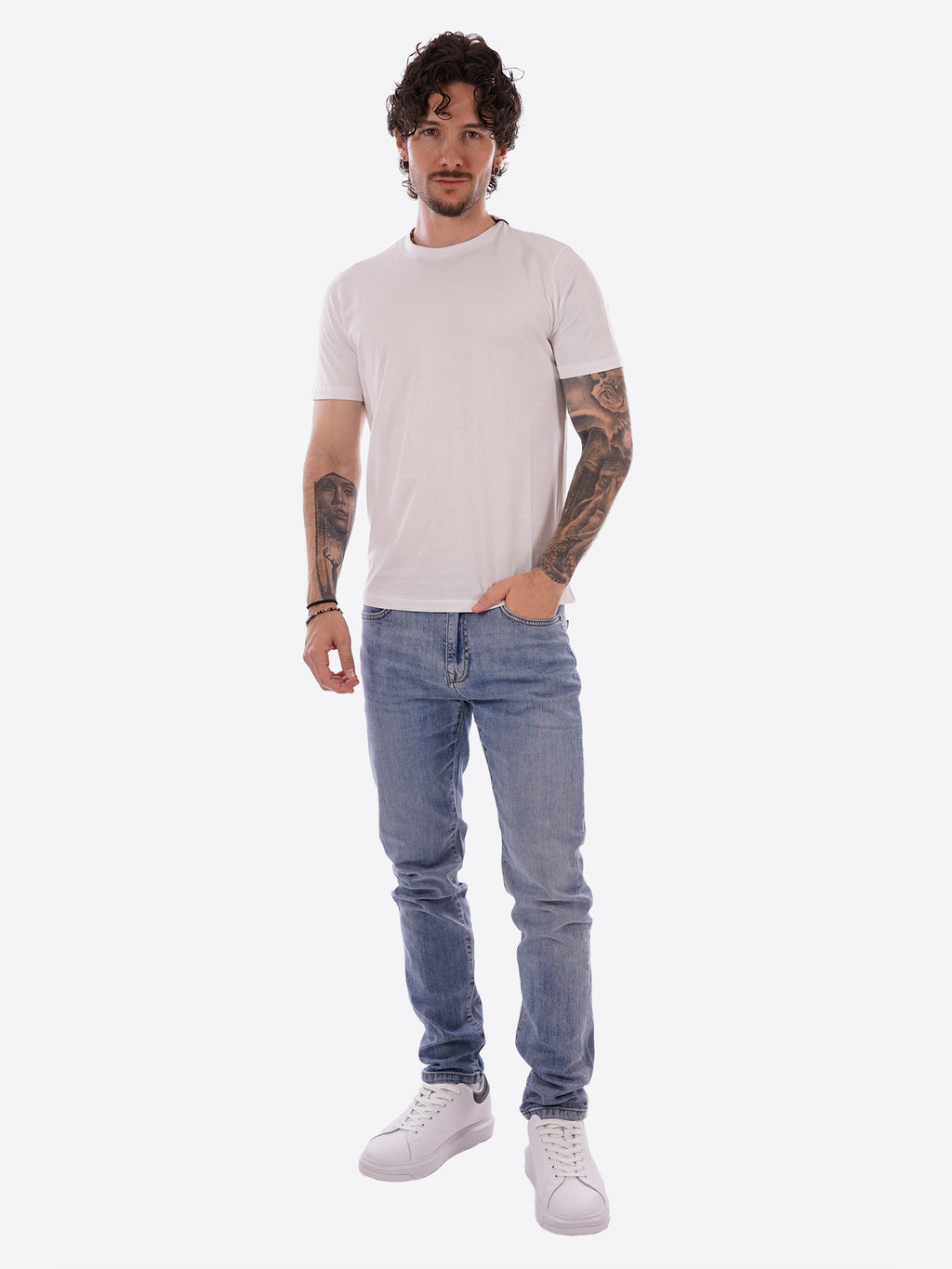 T-shirt MARK UP da Uomo - bianco MK11013WHT