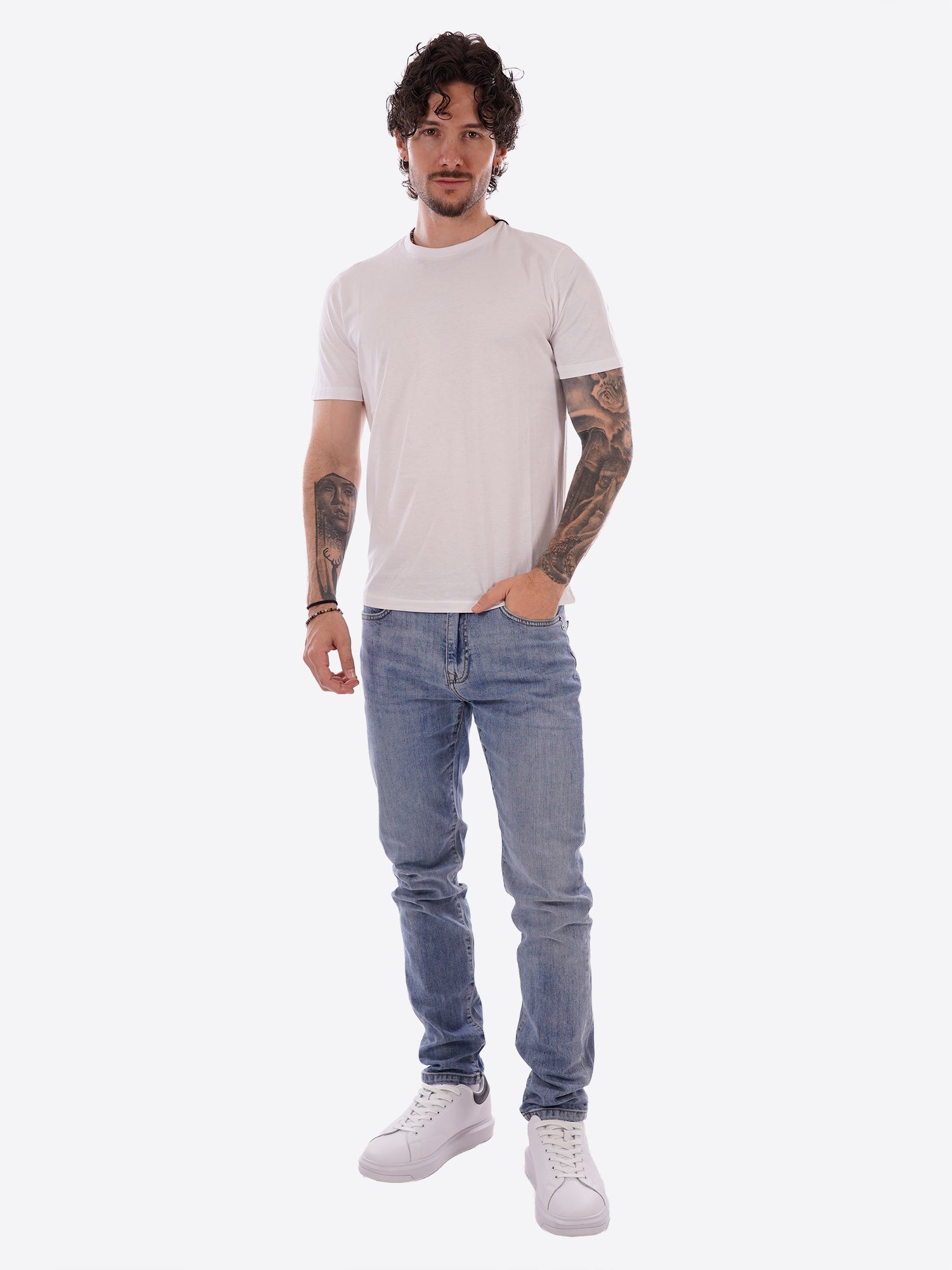 T-shirt MARK UP da Uomo - bianco MK11013WHT