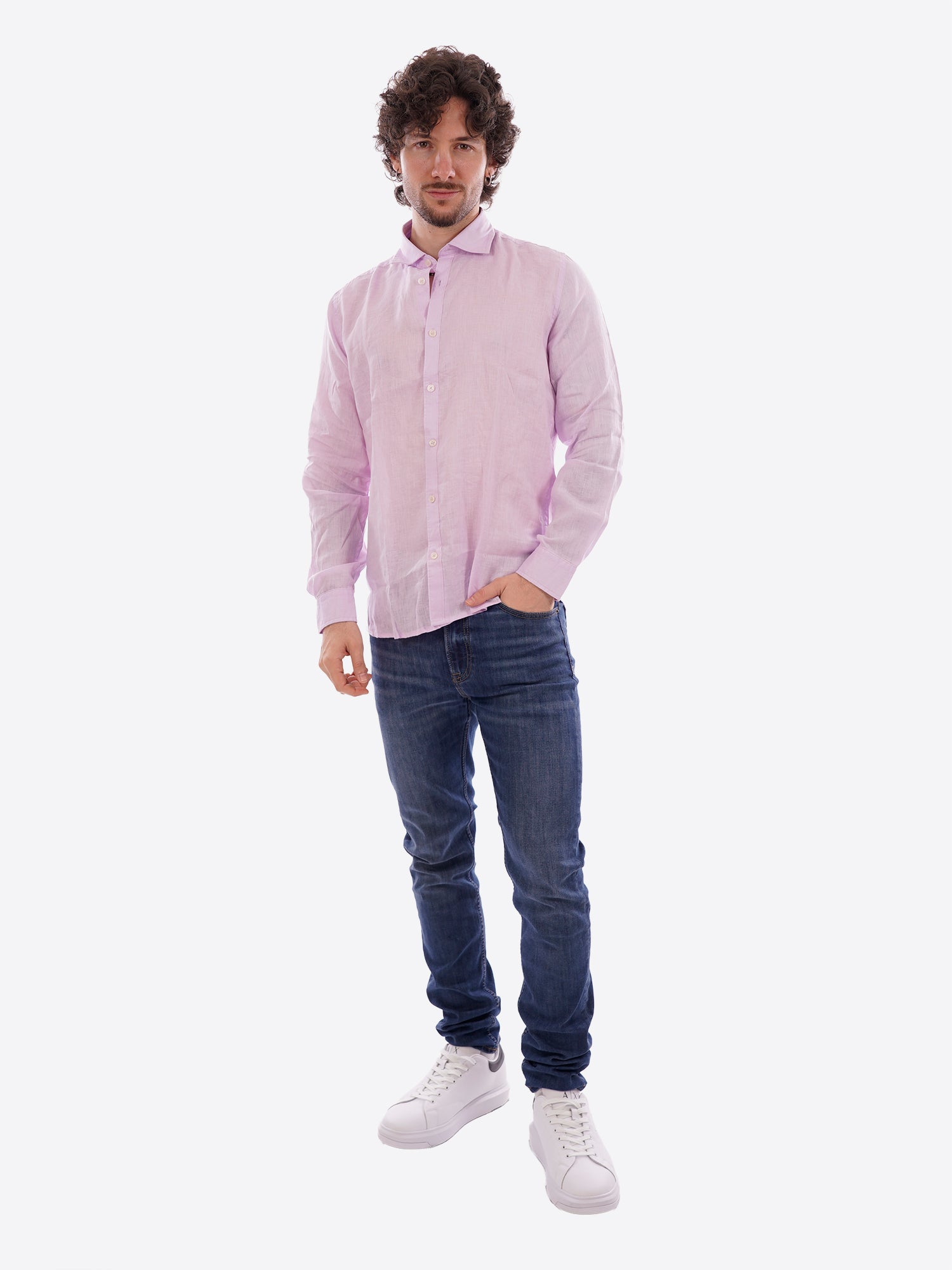 Camicia MARK UP da Uomo - viola MK13003LAVANDA