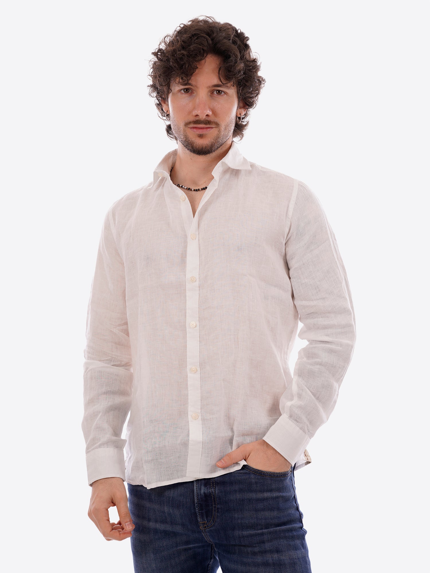 Camicia MARK UP da Uomo - bianco MK13003WHT