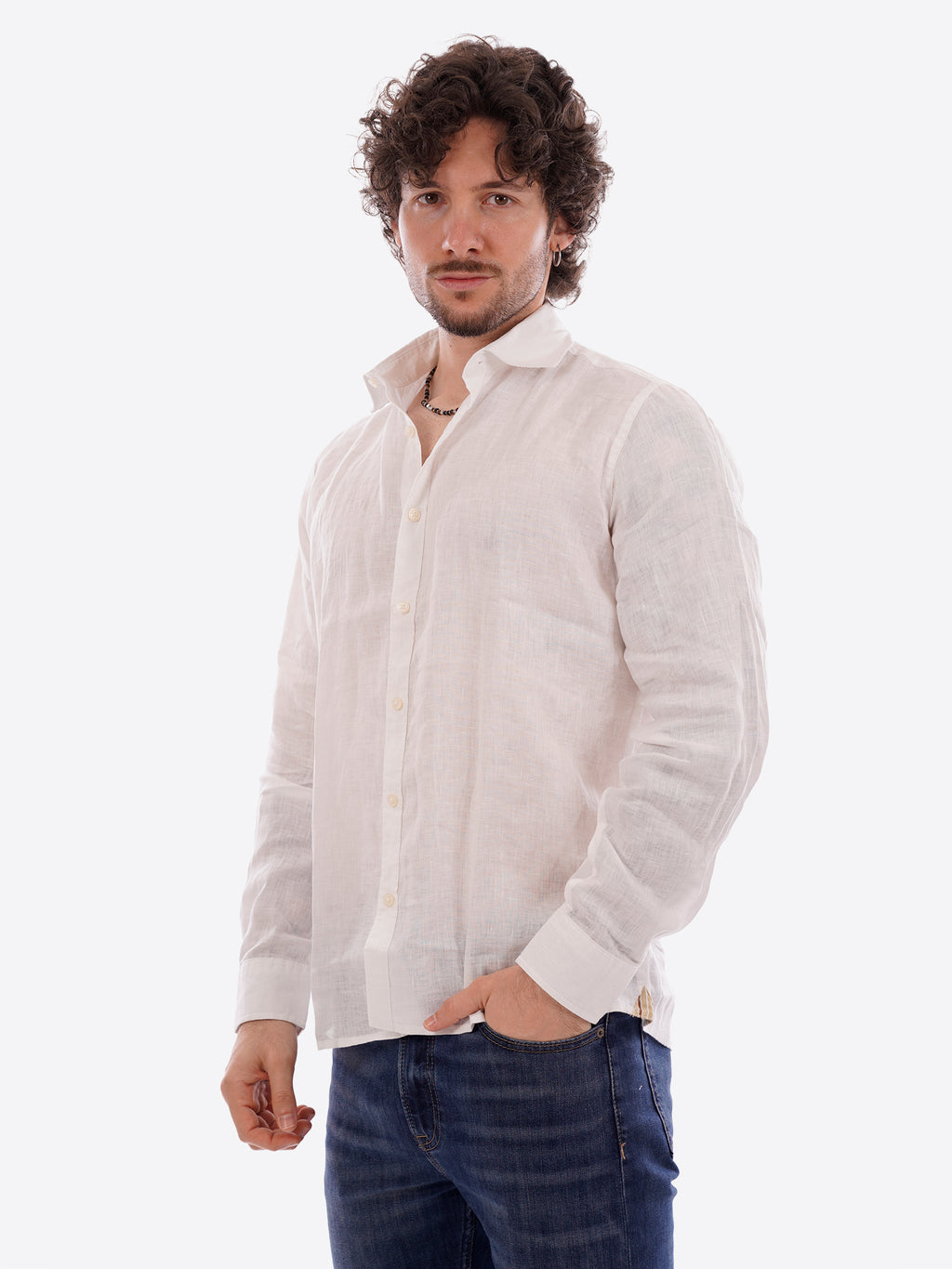 Camicia MARK UP da Uomo - bianco MK13003WHT