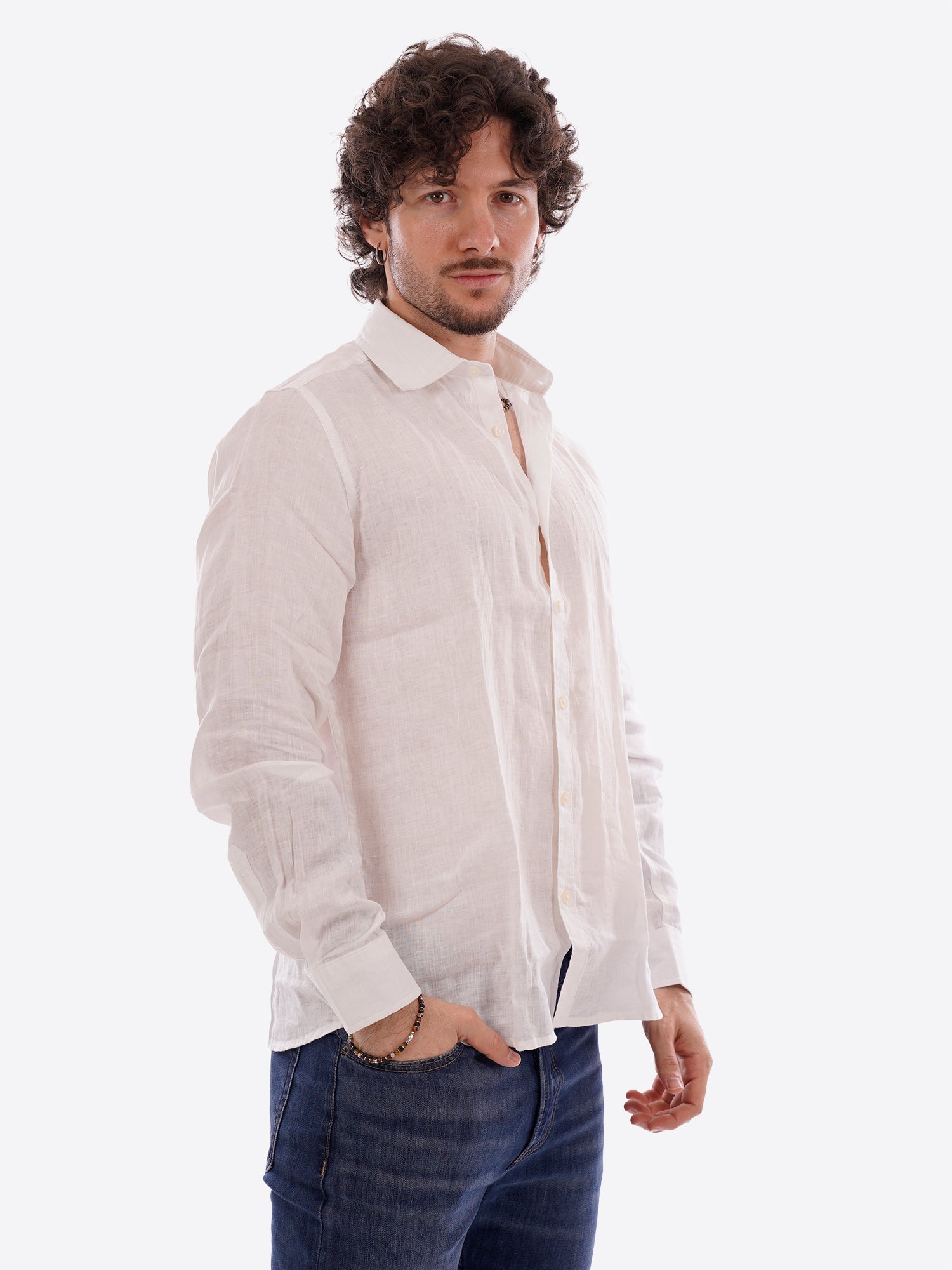 Camicia MARK UP da Uomo - bianco MK13003WHT