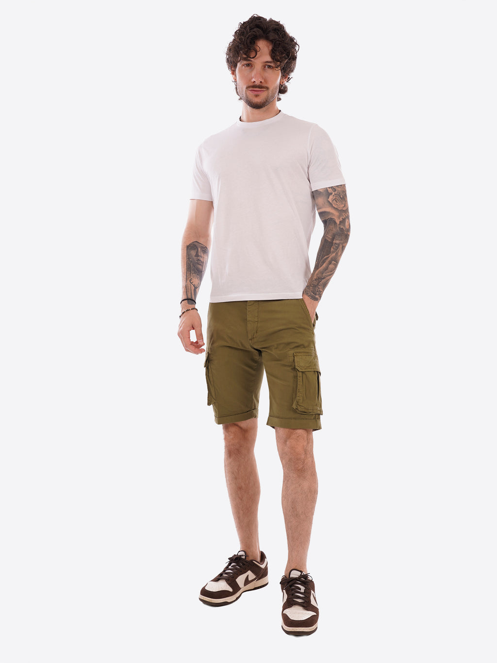 Bermuda MARK UP da Uomo - verde MK15206ARMY