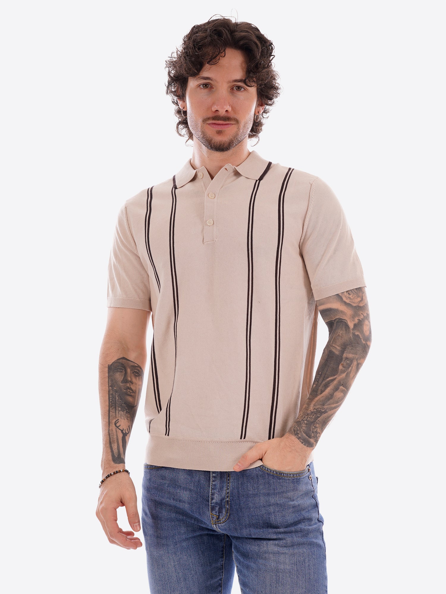 Polo MARK UP da Uomo - beige MK1900030BEIGE