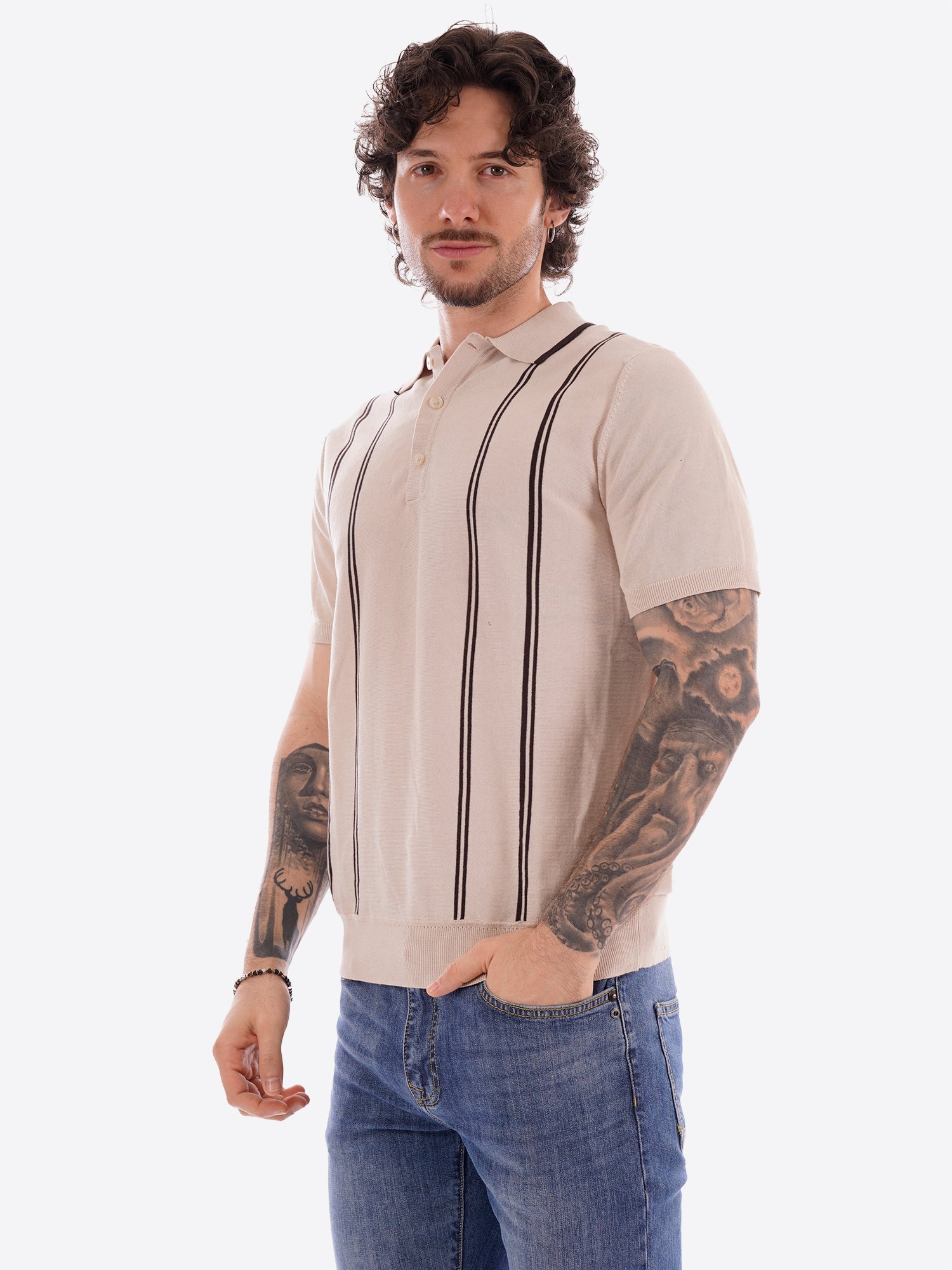 Polo MARK UP da Uomo - beige MK1900030BEIGE