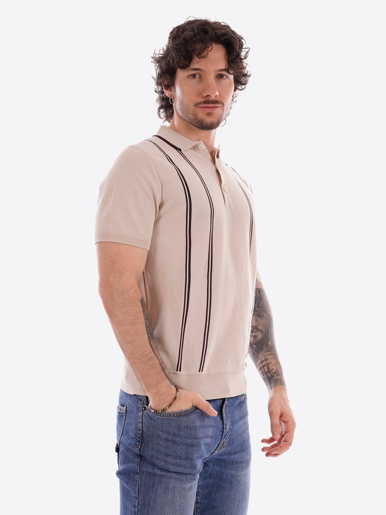 Polo MARK UP da Uomo - beige MK1900030BEIGE