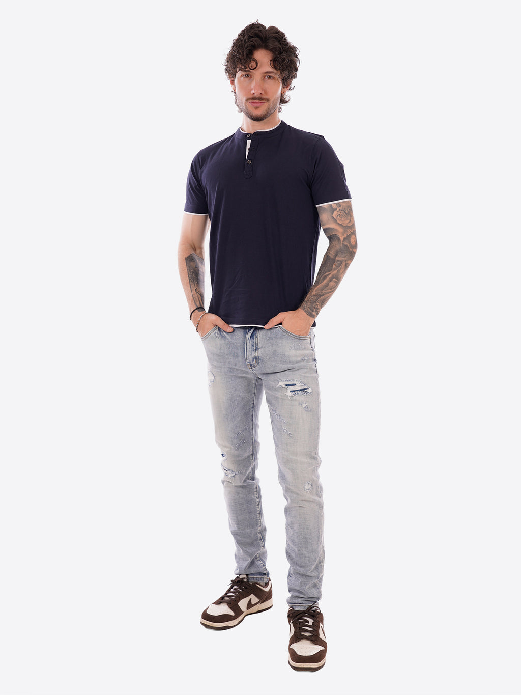 T-shirt MARK UP da Uomo - blu MK1910019BLU