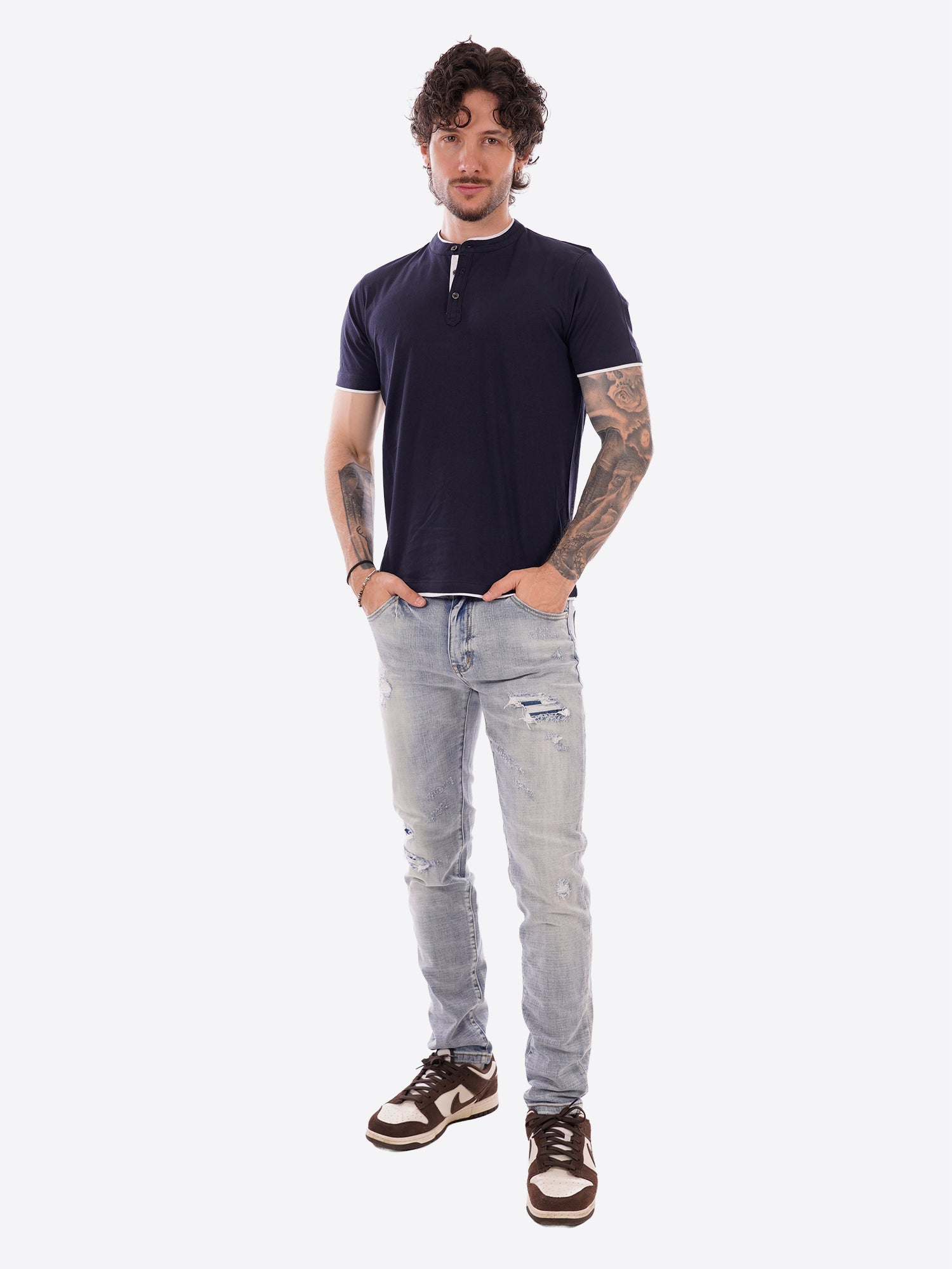 T-shirt MARK UP da Uomo - blu MK1910019BLU