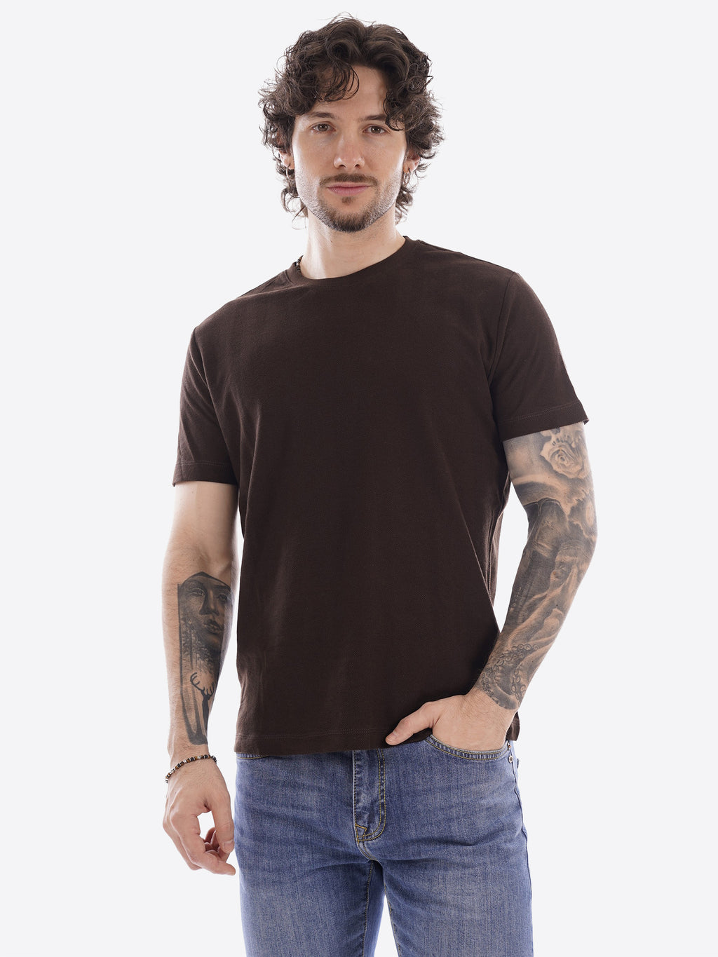 T-shirt MARK UP da Uomo - MK1910061CACAO