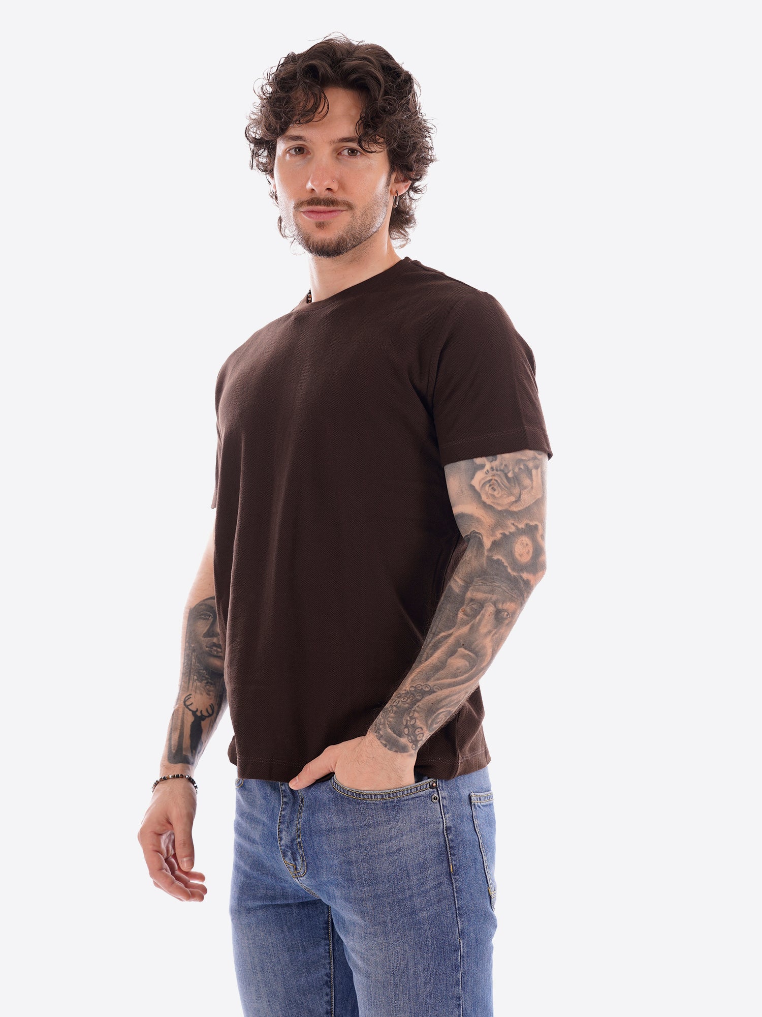T-shirt MARK UP da Uomo - MK1910061CACAO