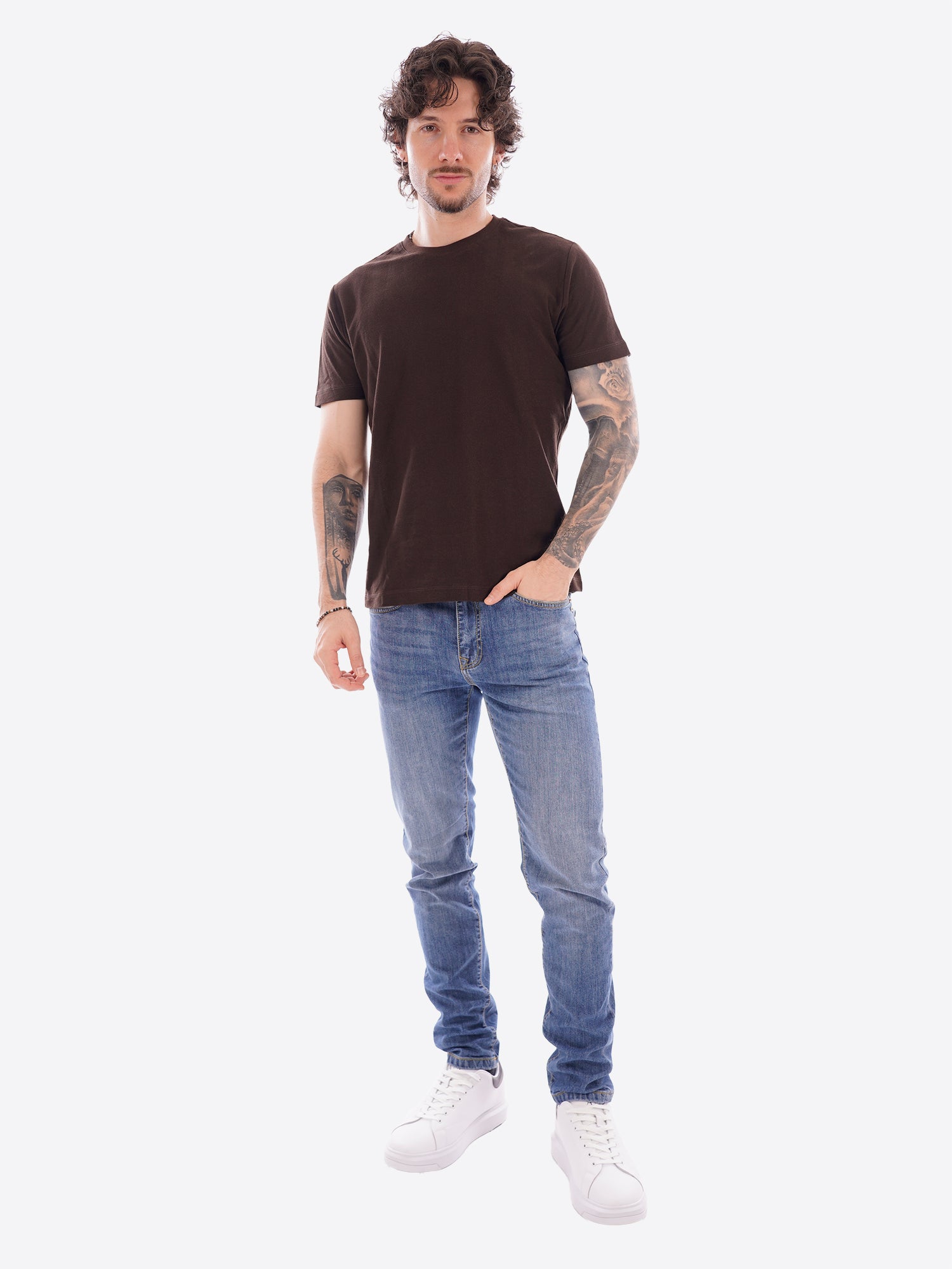 T-shirt MARK UP da Uomo - MK1910061CACAO