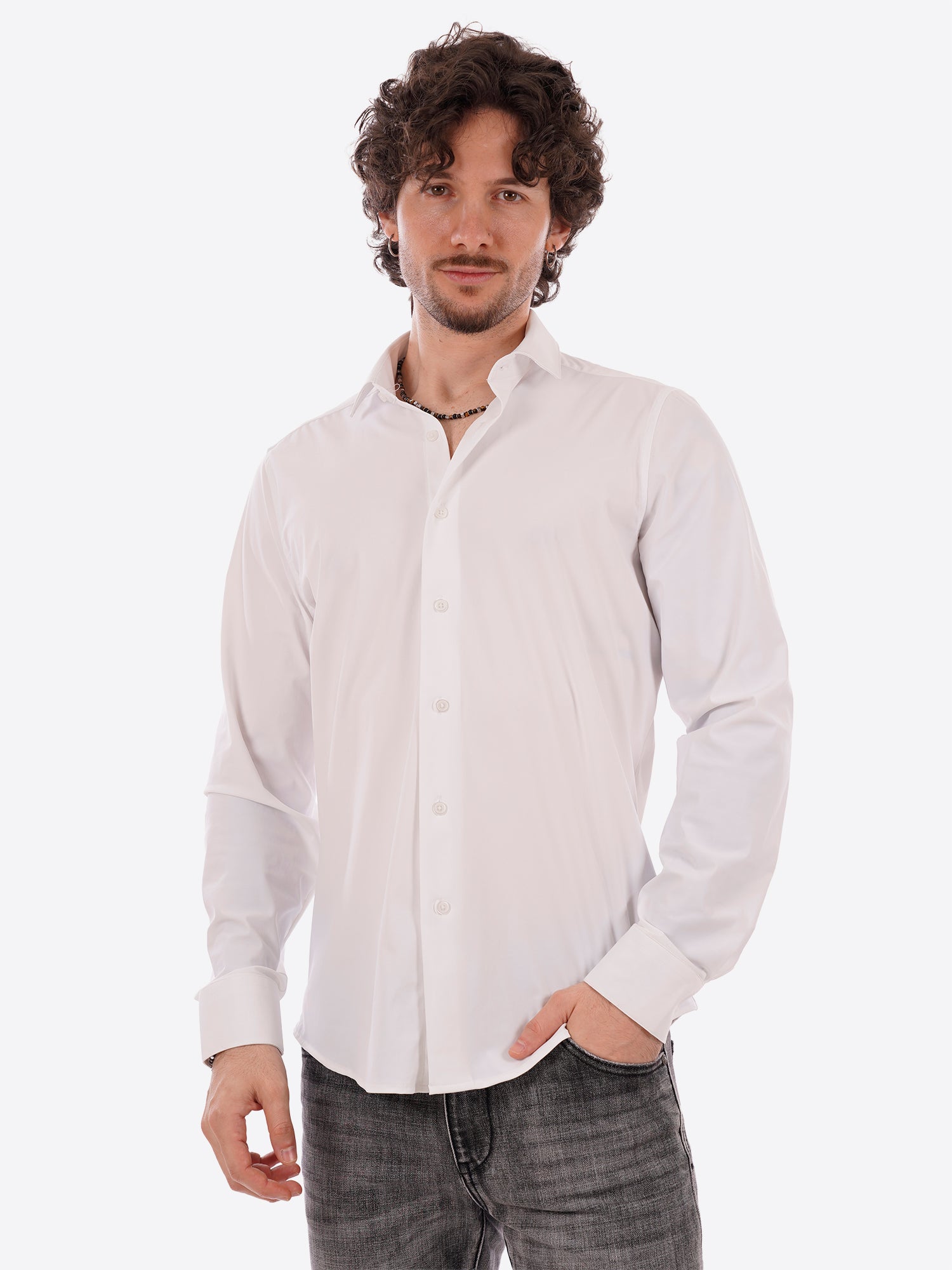 Camicia MARK UP da Uomo - bianco MK1930012WHT