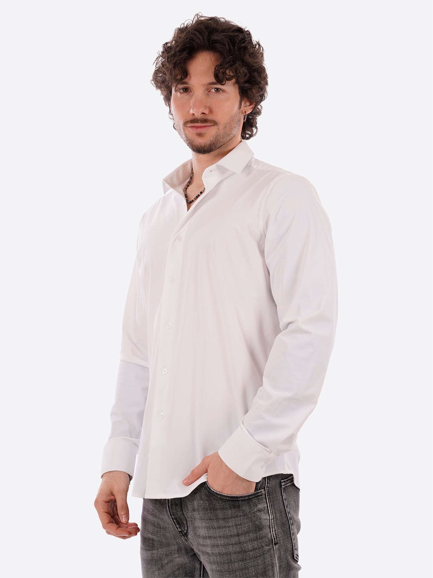 Camicia MARK UP da Uomo - bianco MK1930012WHT