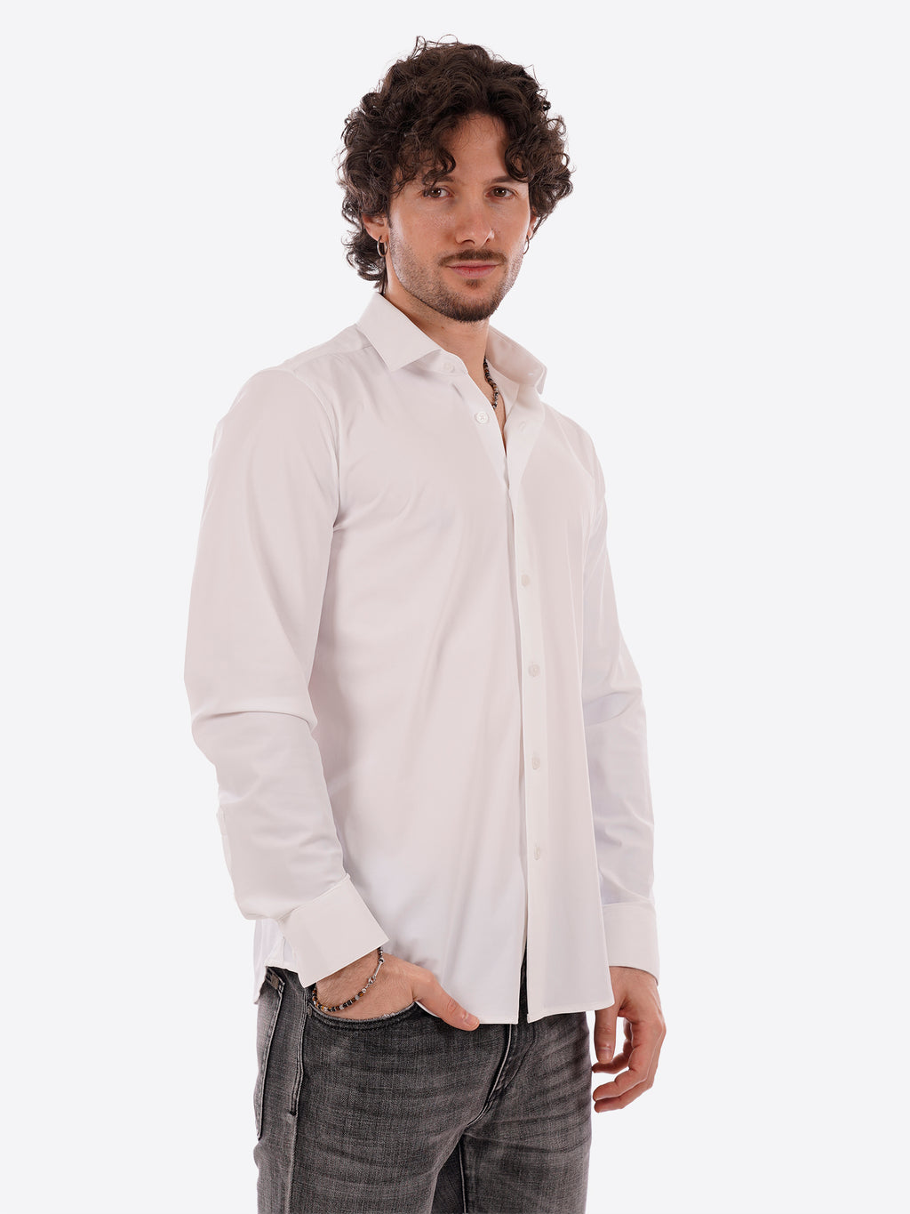 Camicia MARK UP da Uomo - bianco MK1930012WHT