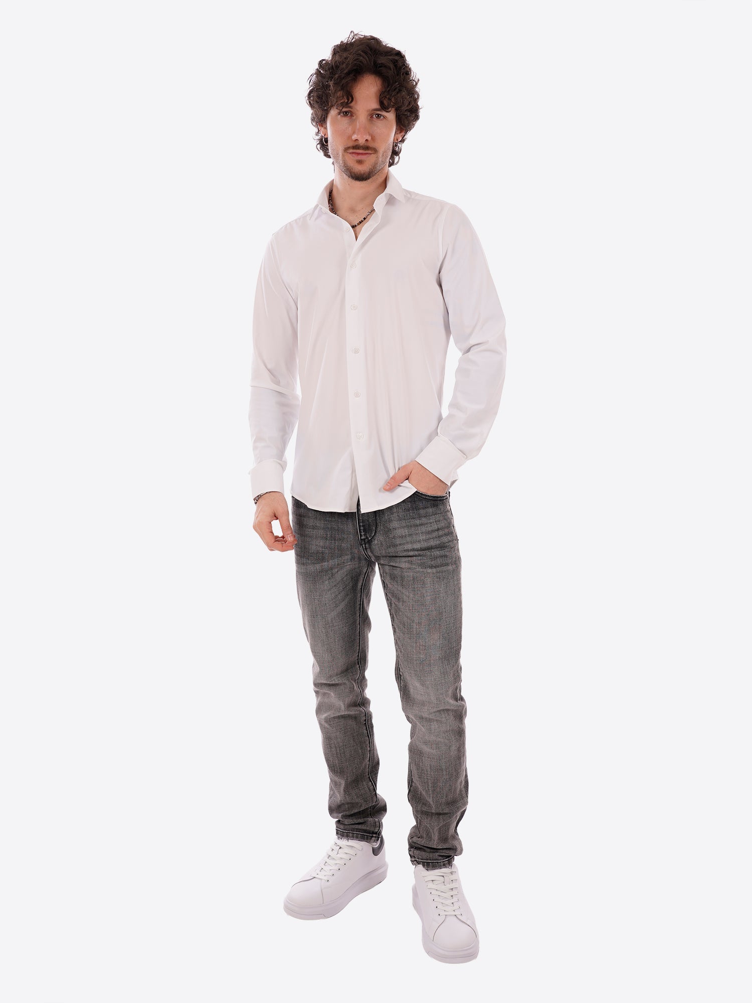 Camicia MARK UP da Uomo - bianco MK1930012WHT