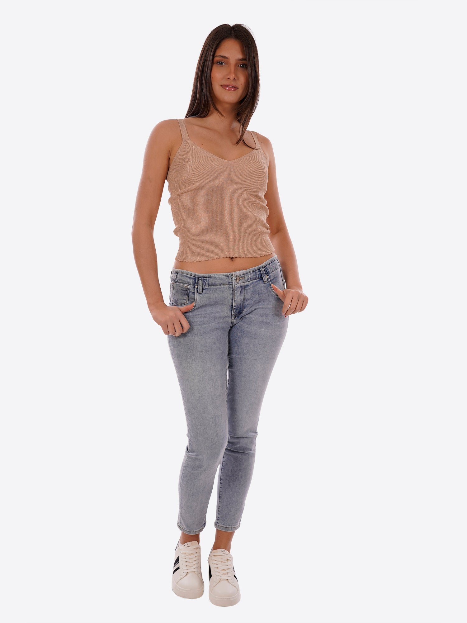 Canotta MARK UP da Donna - beige MW160025SAFARI