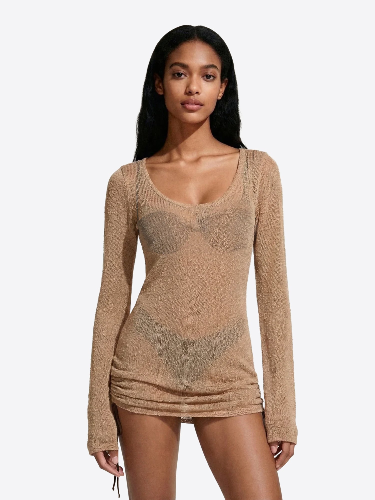 Vestito ME FUI da Donna - beige MF26--SW0419BG