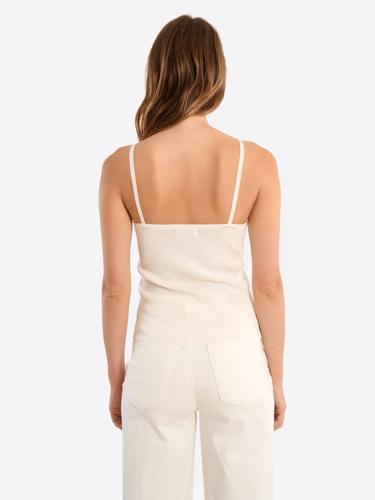 Top MOLLY BRACKEN da Donna - bianco E1054EPWHT