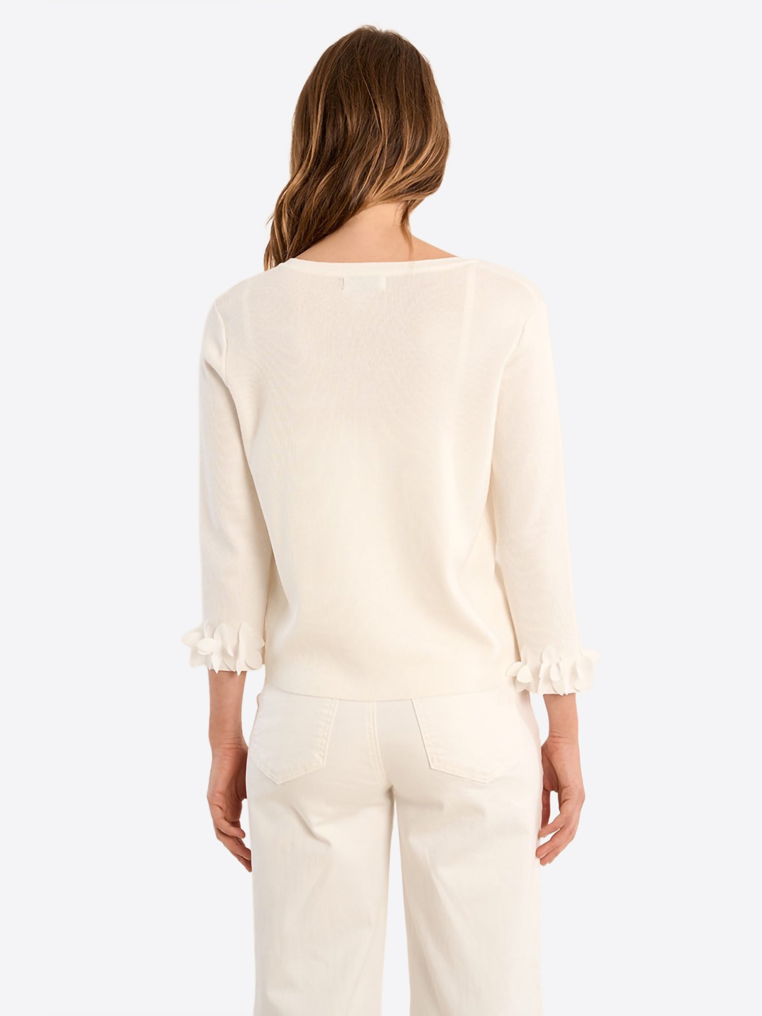Top MOLLY BRACKEN da Donna - bianco E1054EPWHT