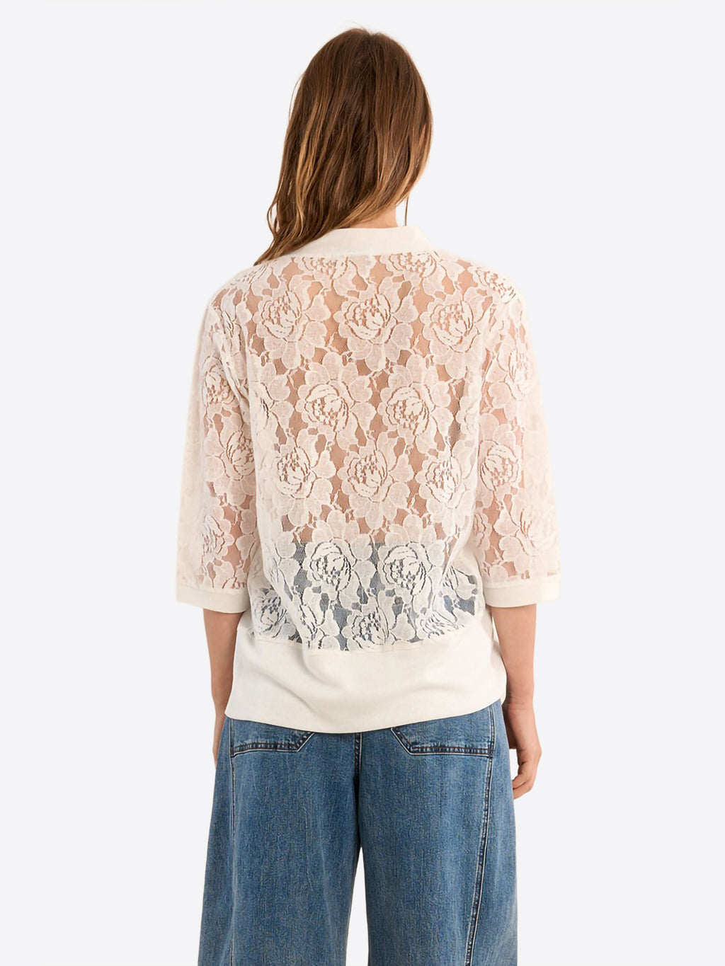 Cardigan MOLLY BRACKEN da Donna - bianco E1481EPWHT