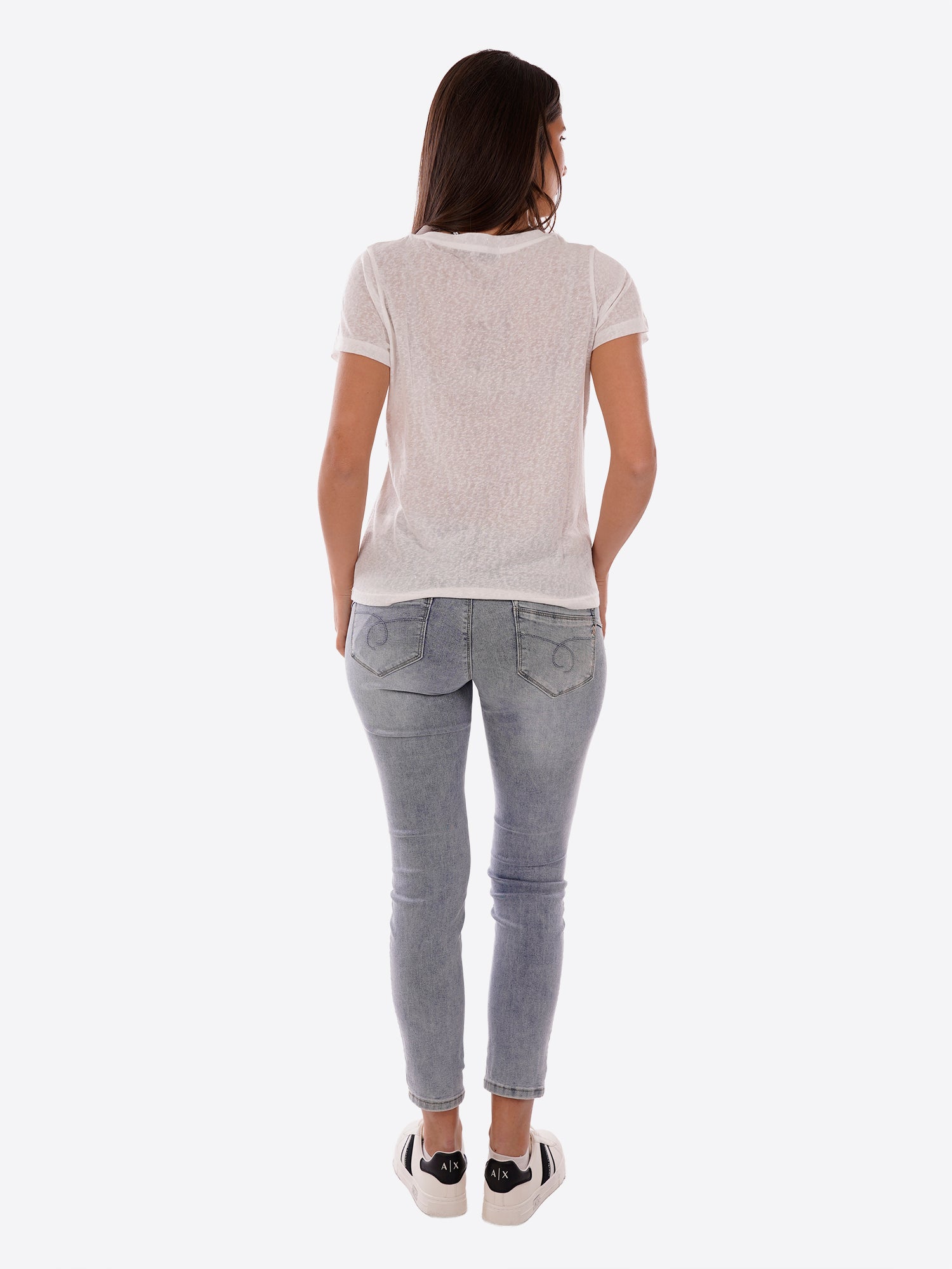 T-shirt MOLLY BRACKEN da Donna - bianco EW08EEWHT