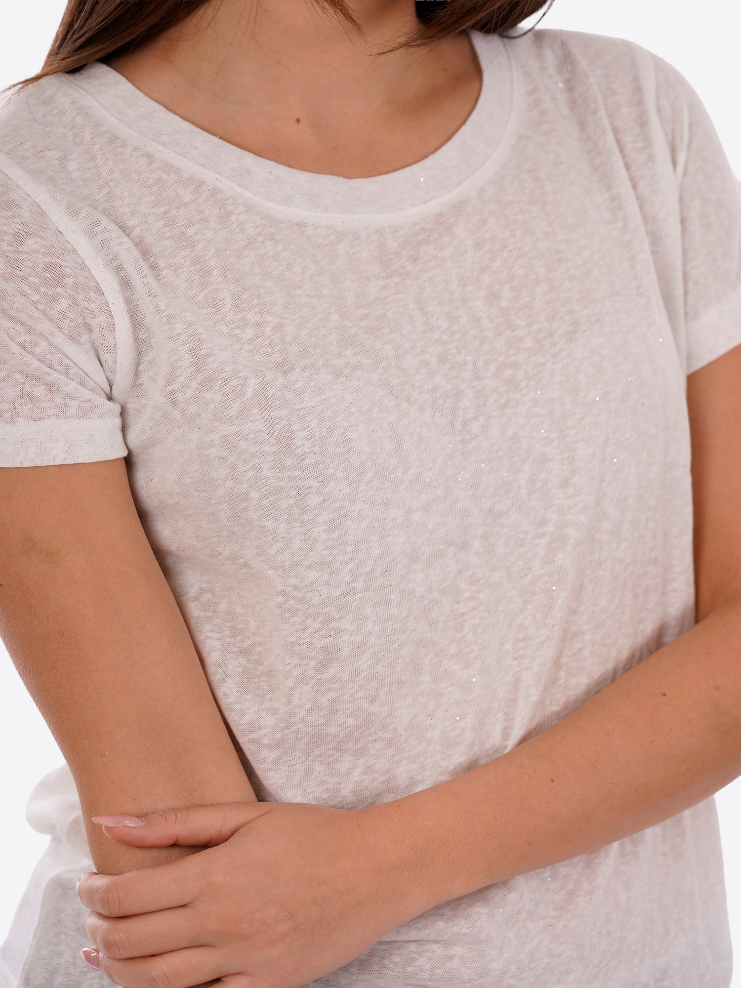 T-shirt MOLLY BRACKEN da Donna - bianco EW08EEWHT