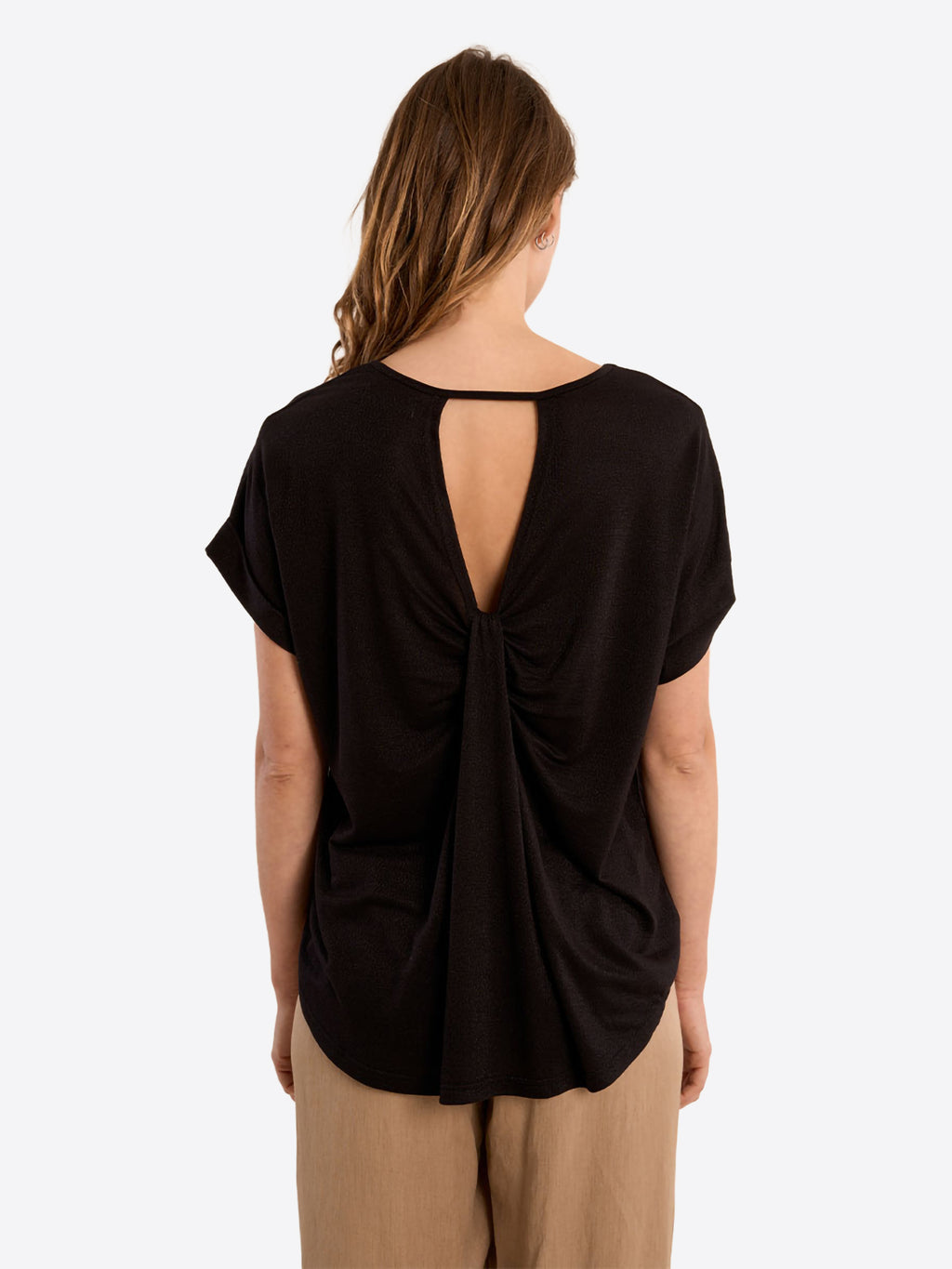 T-shirt MOLLY BRACKEN da Donna - nero G968EPBLK