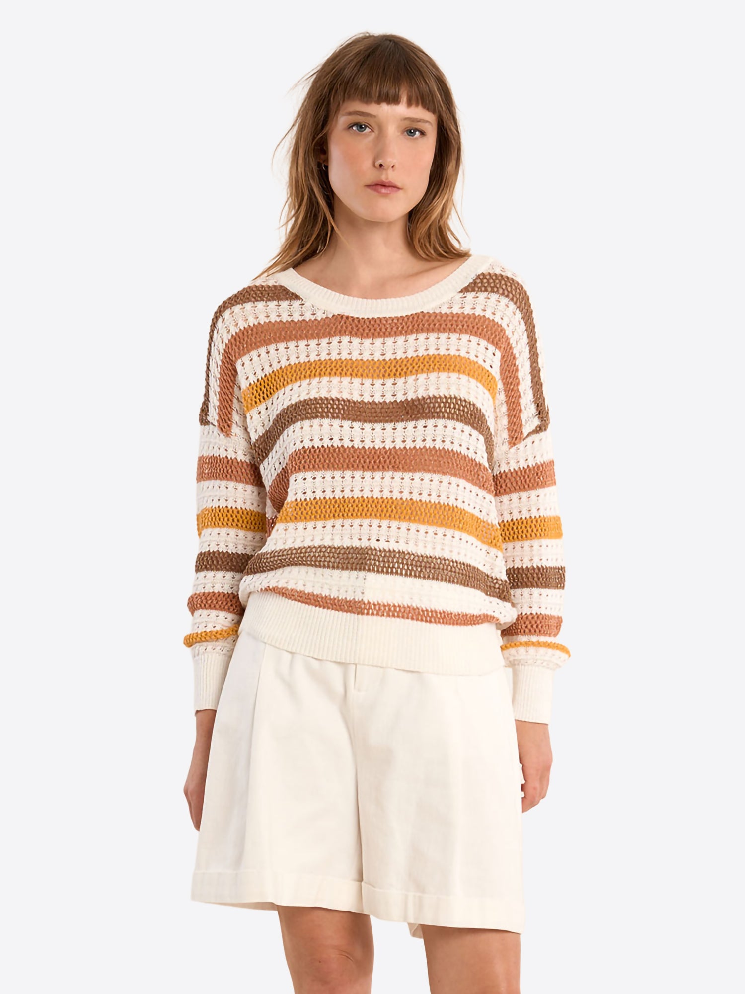 Maglia MOLLY BRACKEN da Donna - giallo LA1271EPMANGO