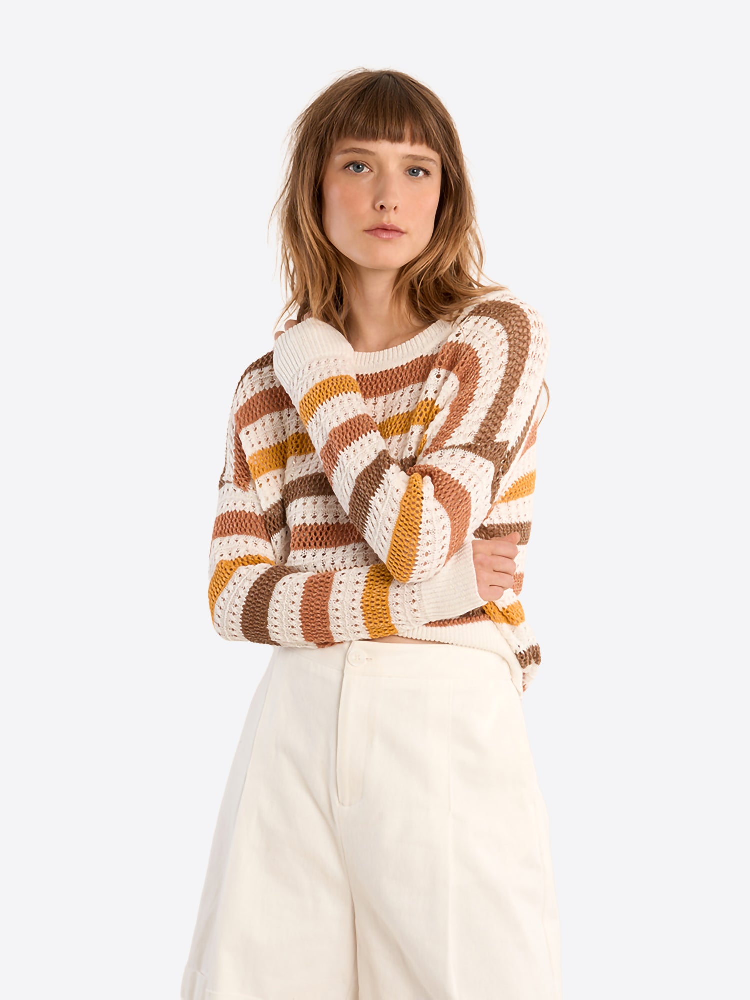 Maglia MOLLY BRACKEN da Donna - giallo LA1271EPMANGO