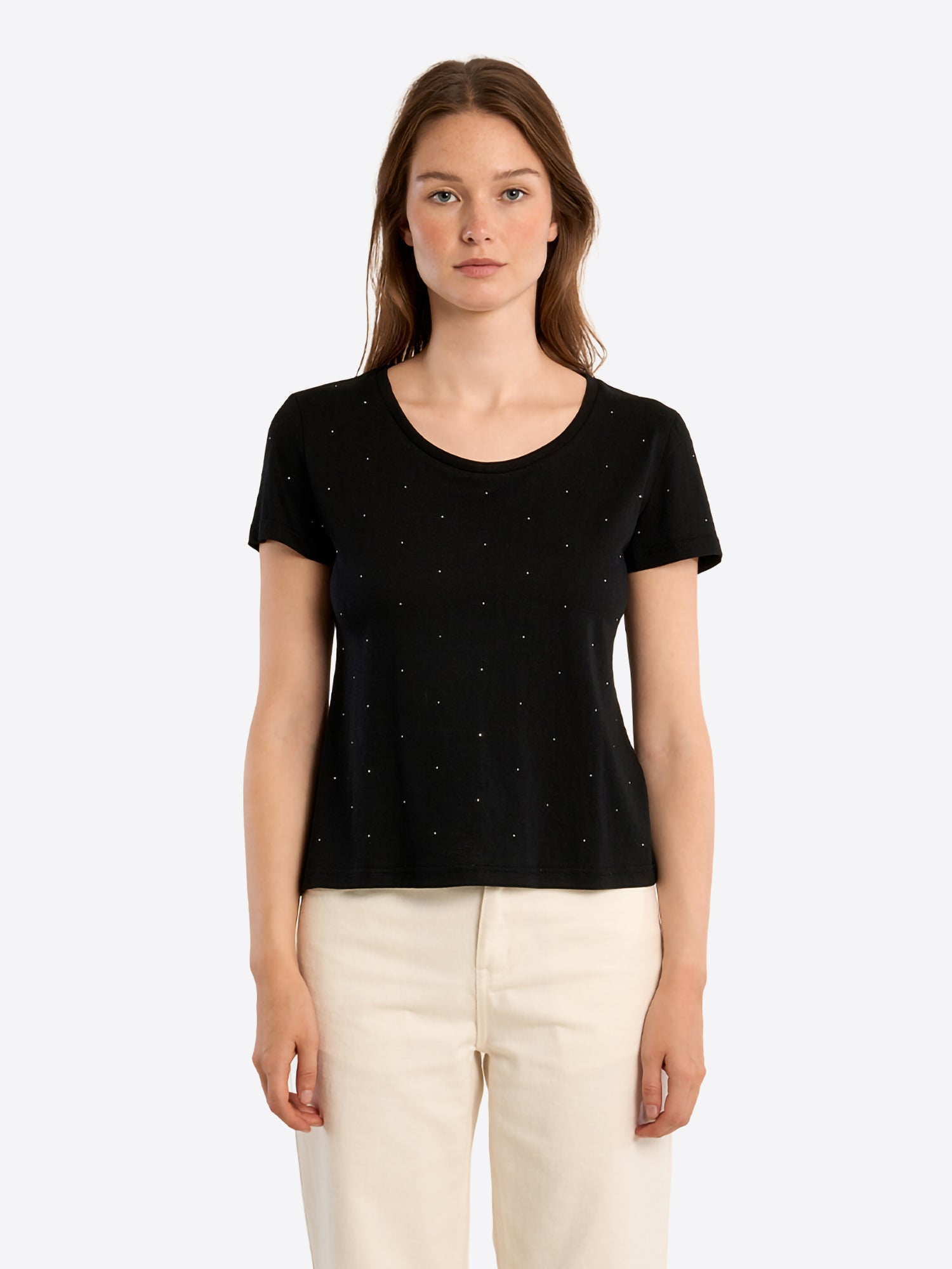 T-shirt MOLLY BRACKEN da Donna - nero LA1746EPBLK