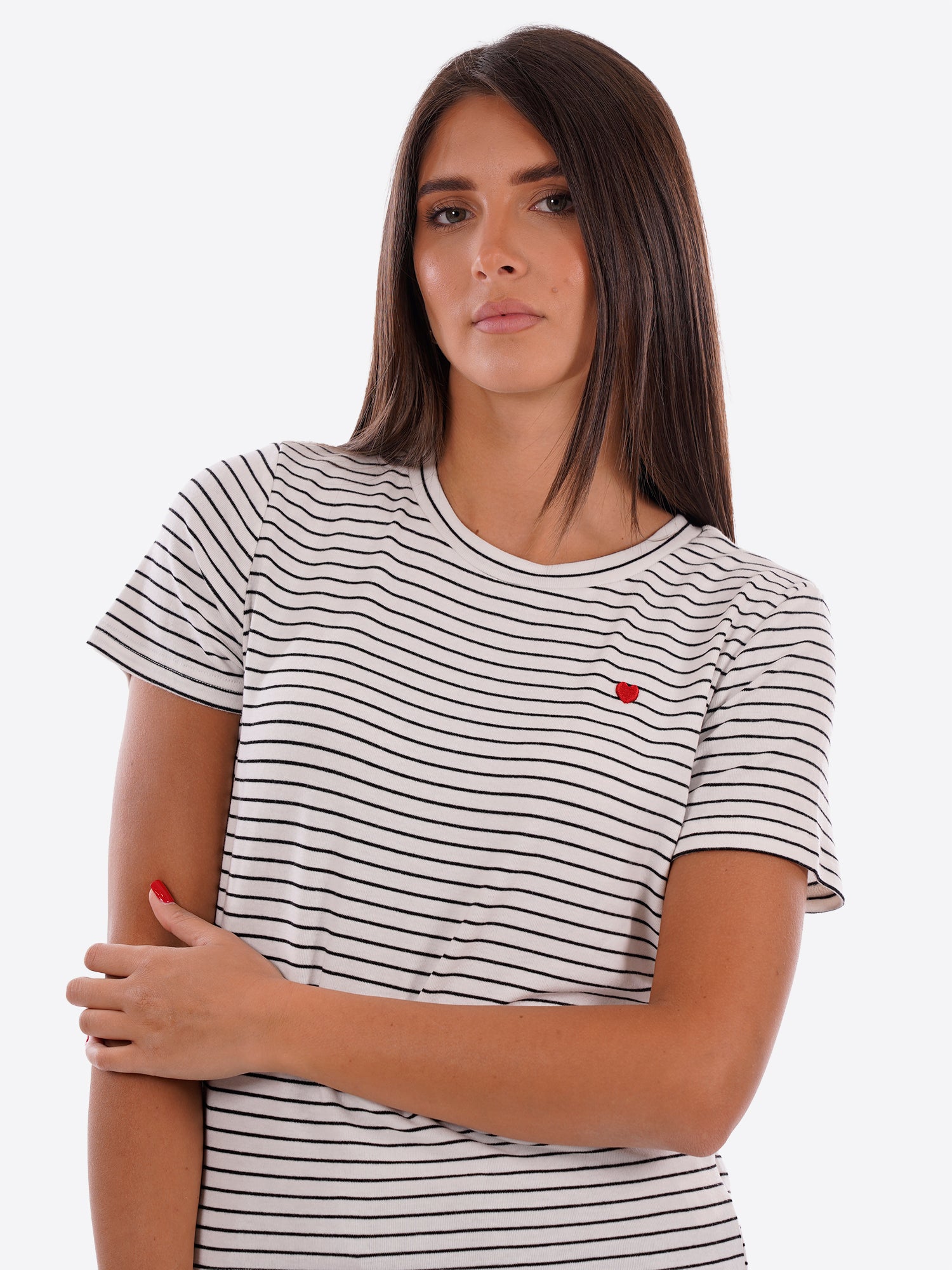T-shirt MOLLY BRACKEN da Donna - bianco LA193ORIGANERA